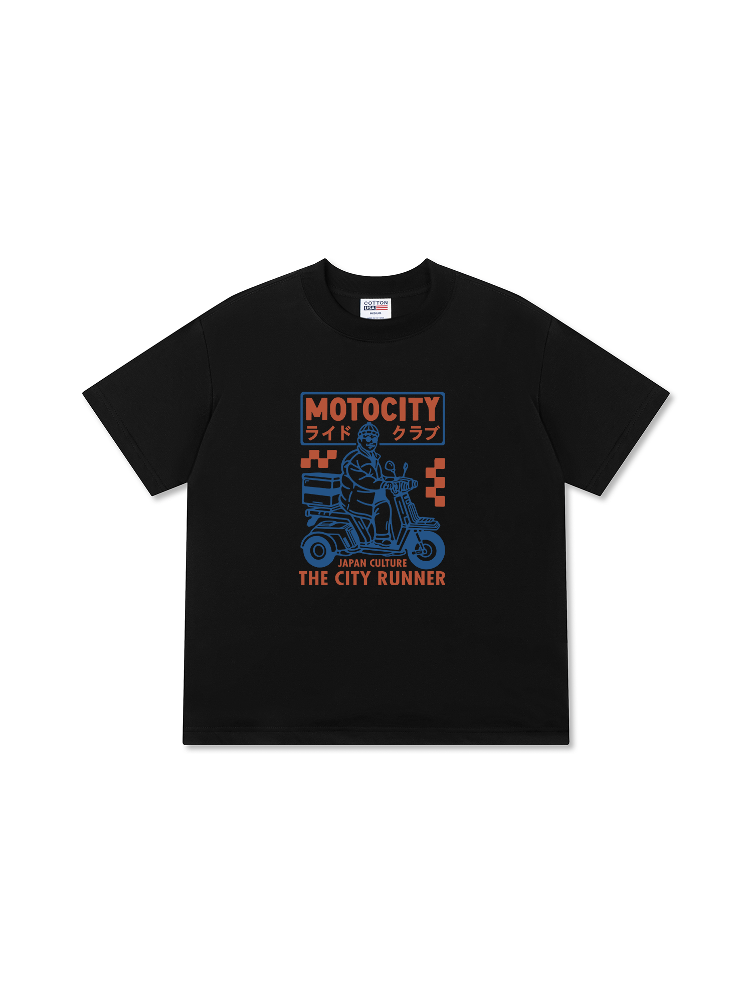 Áo Thun Relaxed Fit Motorbike MOTOCITY