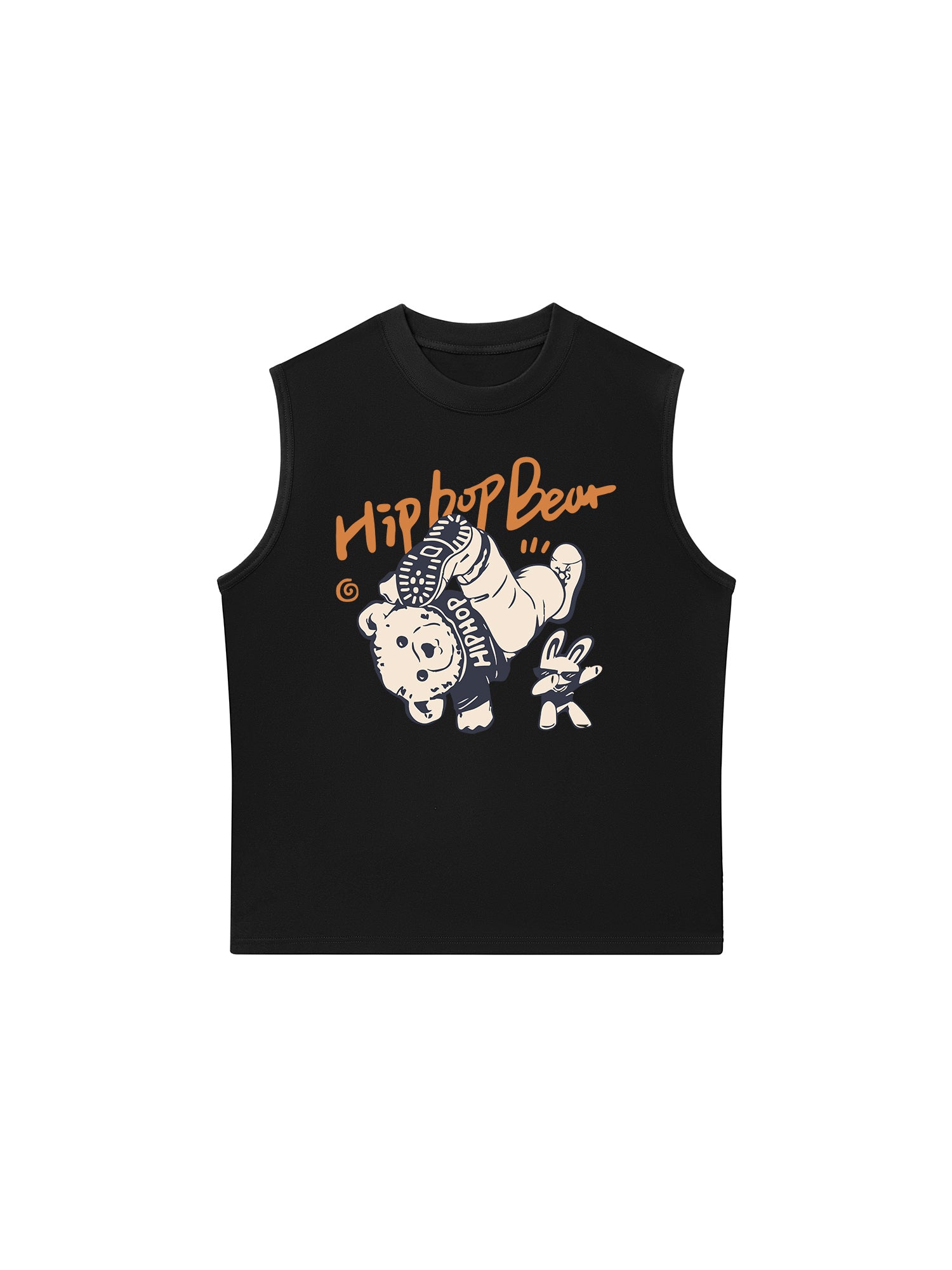 Áo Ba Lỗ Relaxed Fit Hip Hop Bear