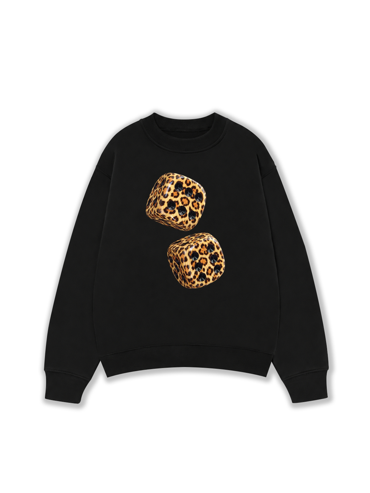 Áo Sweater Nỉ Hai Da Urban Leopard Wild Roll