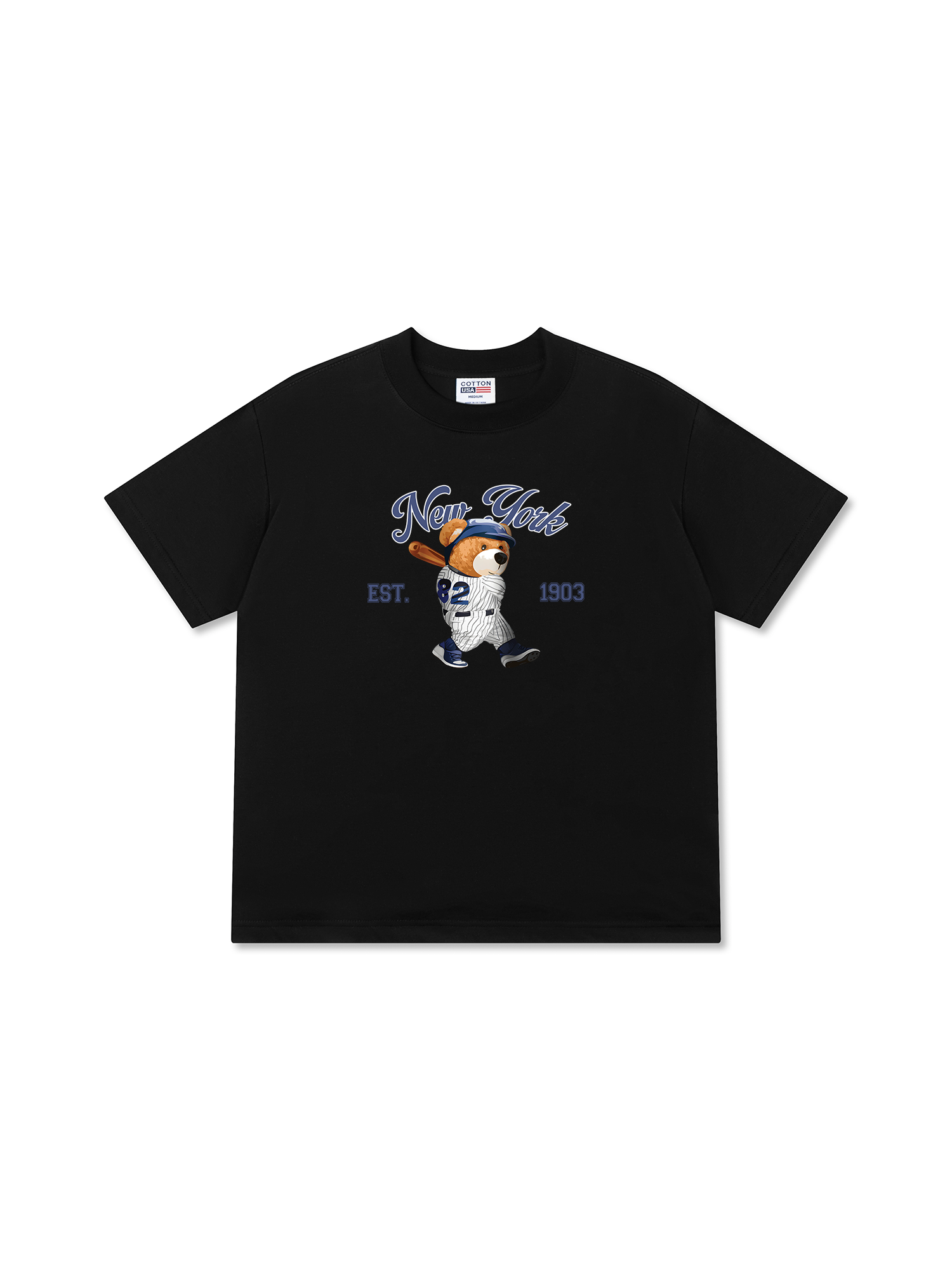 Áo Thun Relaxed Fit New York Baseball