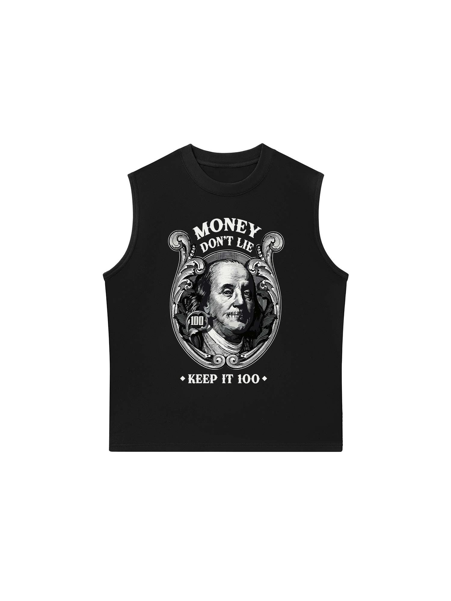 Áo Ba Lỗ Relaxed Fit Money Don_t Lie