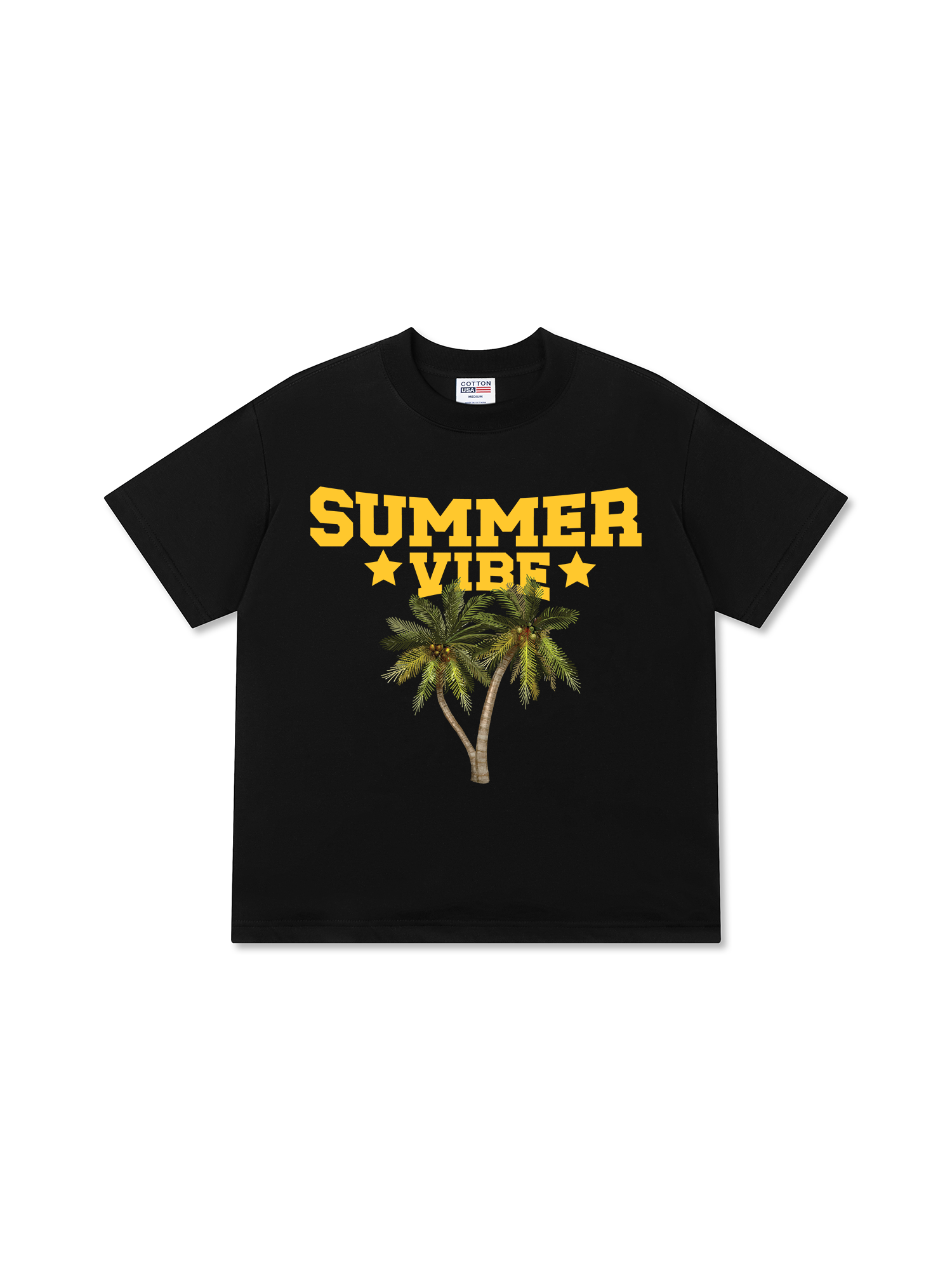 Áo Thun Relaxed Fit Tropical Summer Vibe Coconut