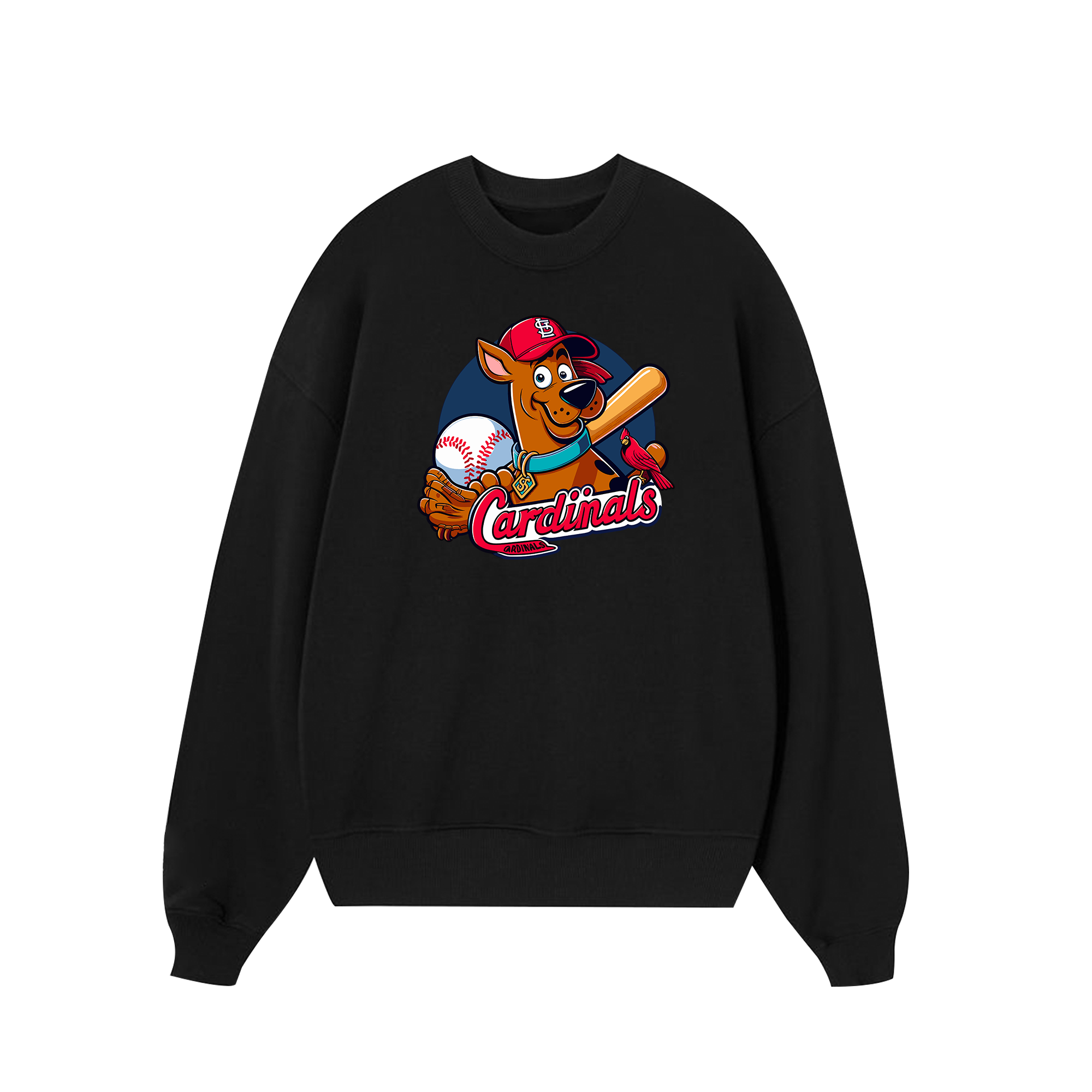 MLB Cardinals Scooby Doo Sweater