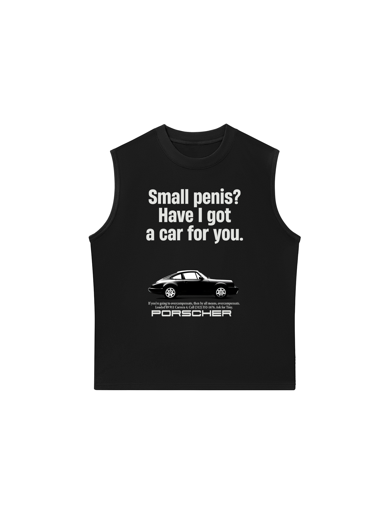 Áo Ba Lỗ Relaxed Fit Porsche Small Penis