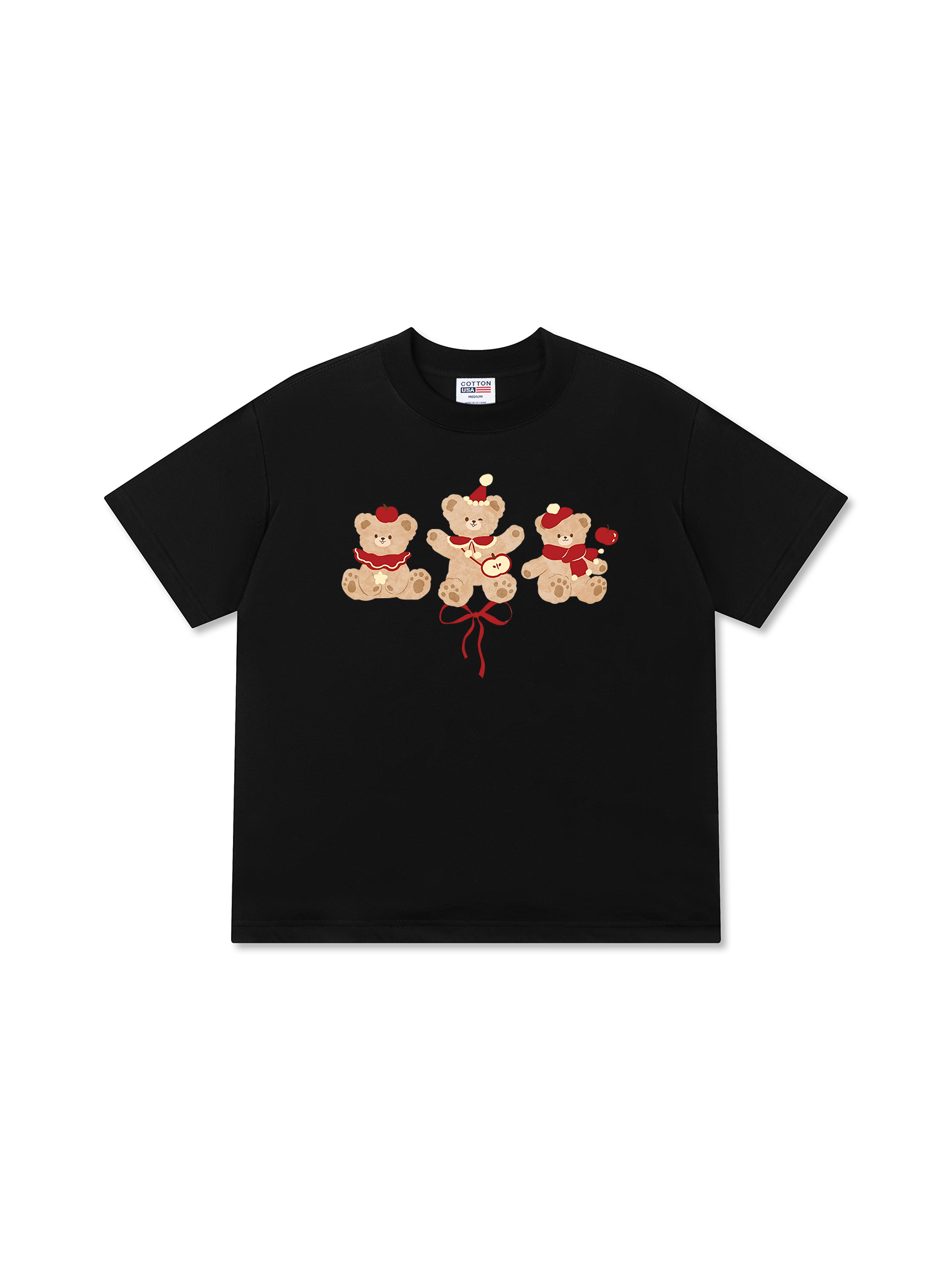 Áo Thun Relaxed Fit Cute Bear