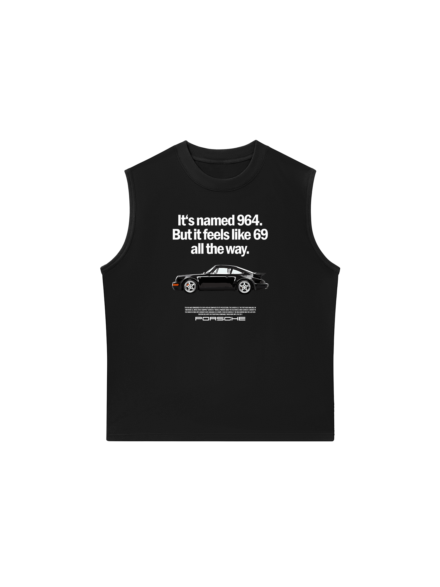 Áo Ba Lỗ Relaxed Fit Porsche It Feel Like 69