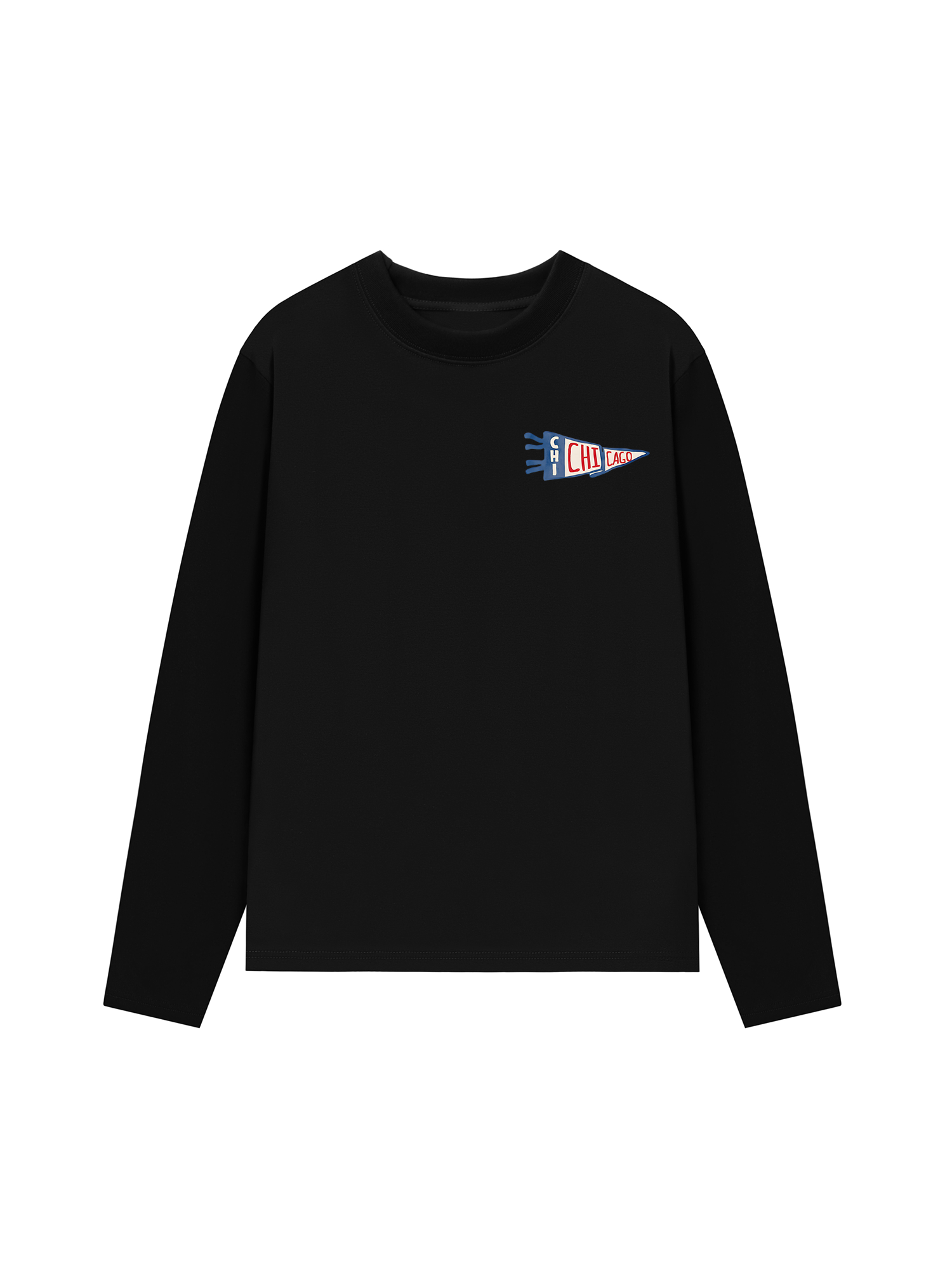 Áo Thun Dài Tay Chicago Baseball