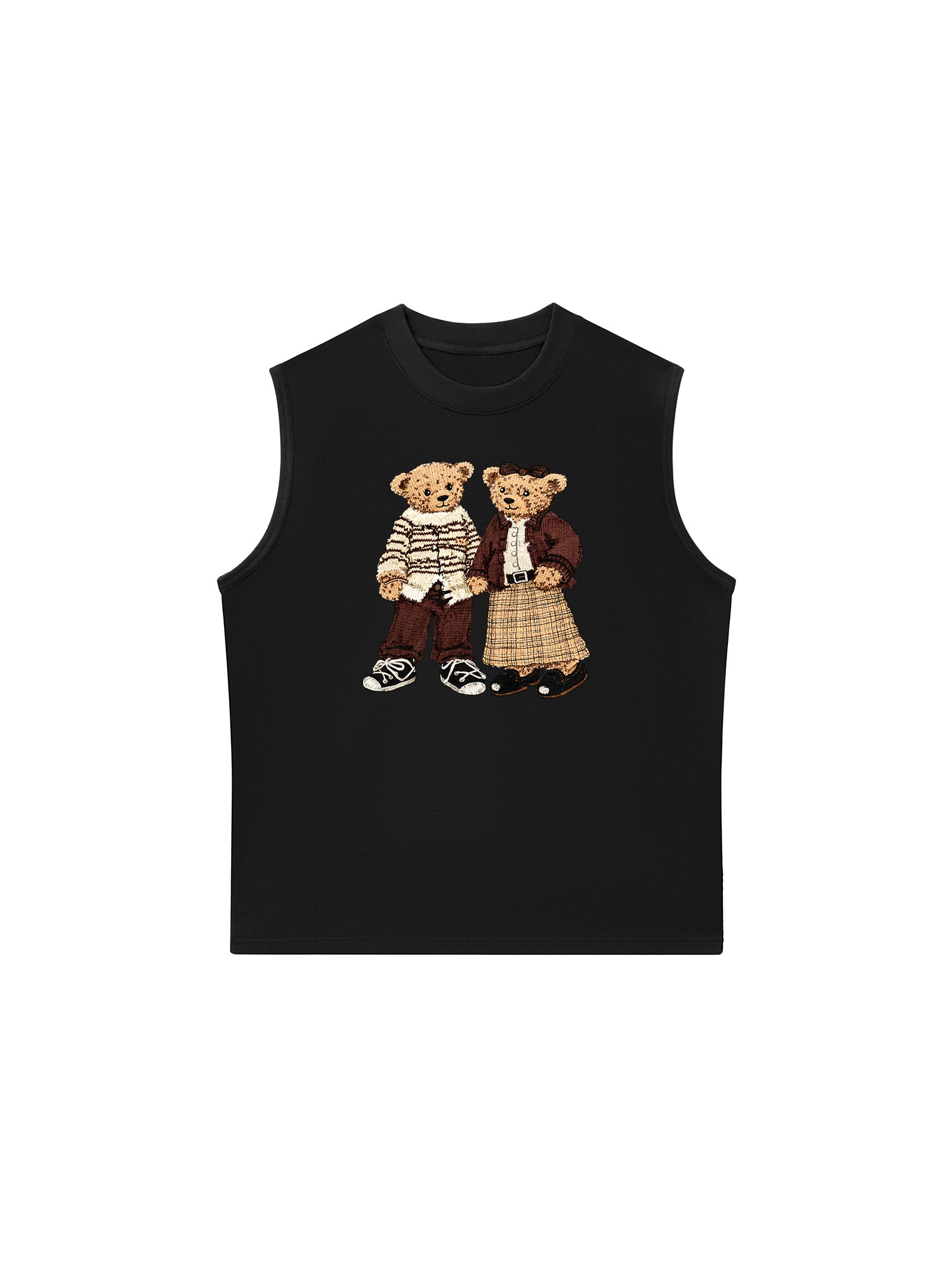 Áo Ba Lỗ Relaxed Fit Couple Bear