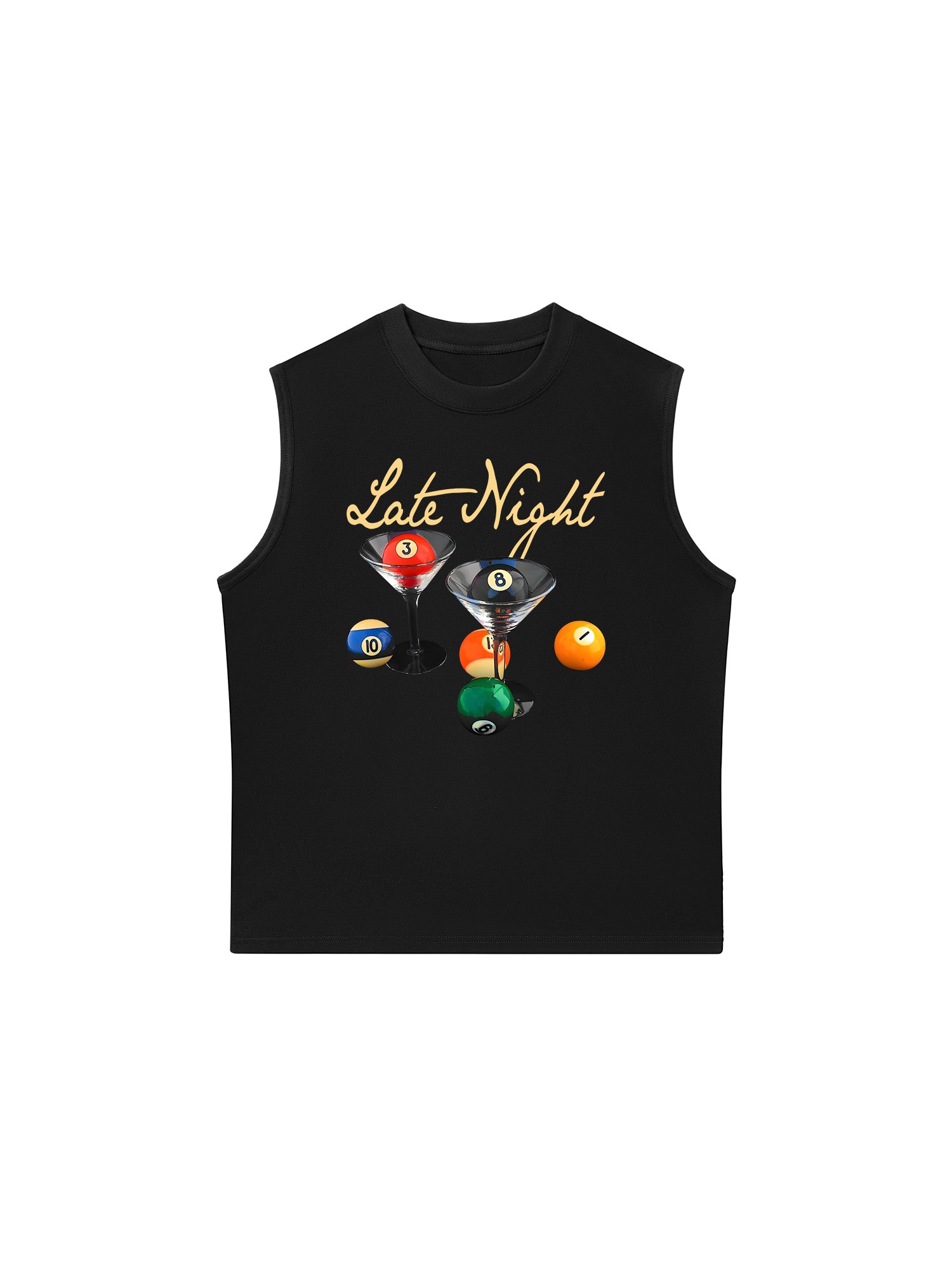 Áo Ba Lỗ Relaxed Fit Late Night