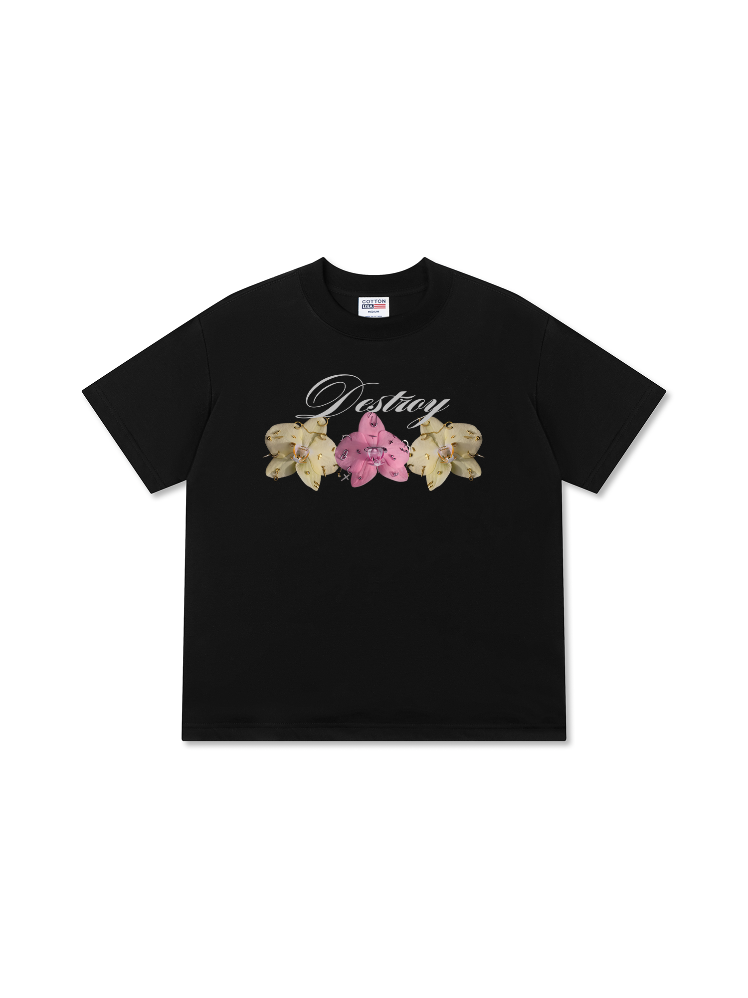 Áo Thun Relaxed Fit Bling Orchid Destroy