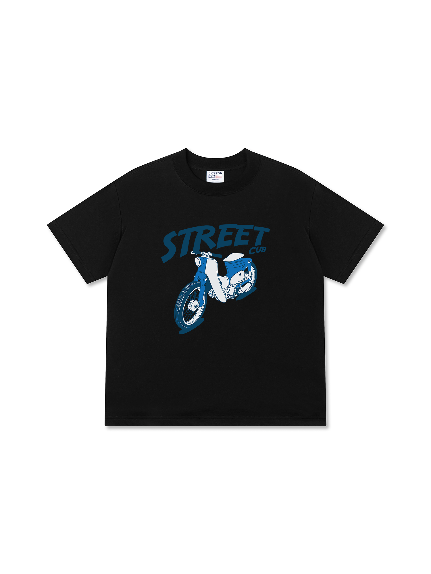 Áo Thun Relaxed Fit Motorbike Street Cub