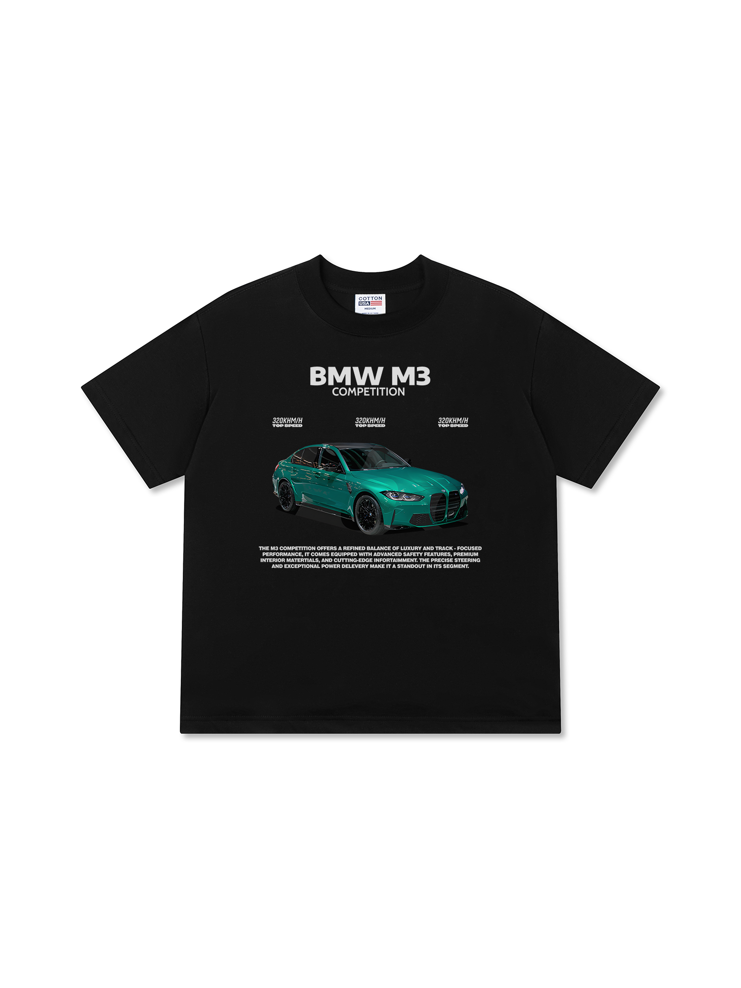 Áo Thun Relaxed Fit BMW M3 Competition