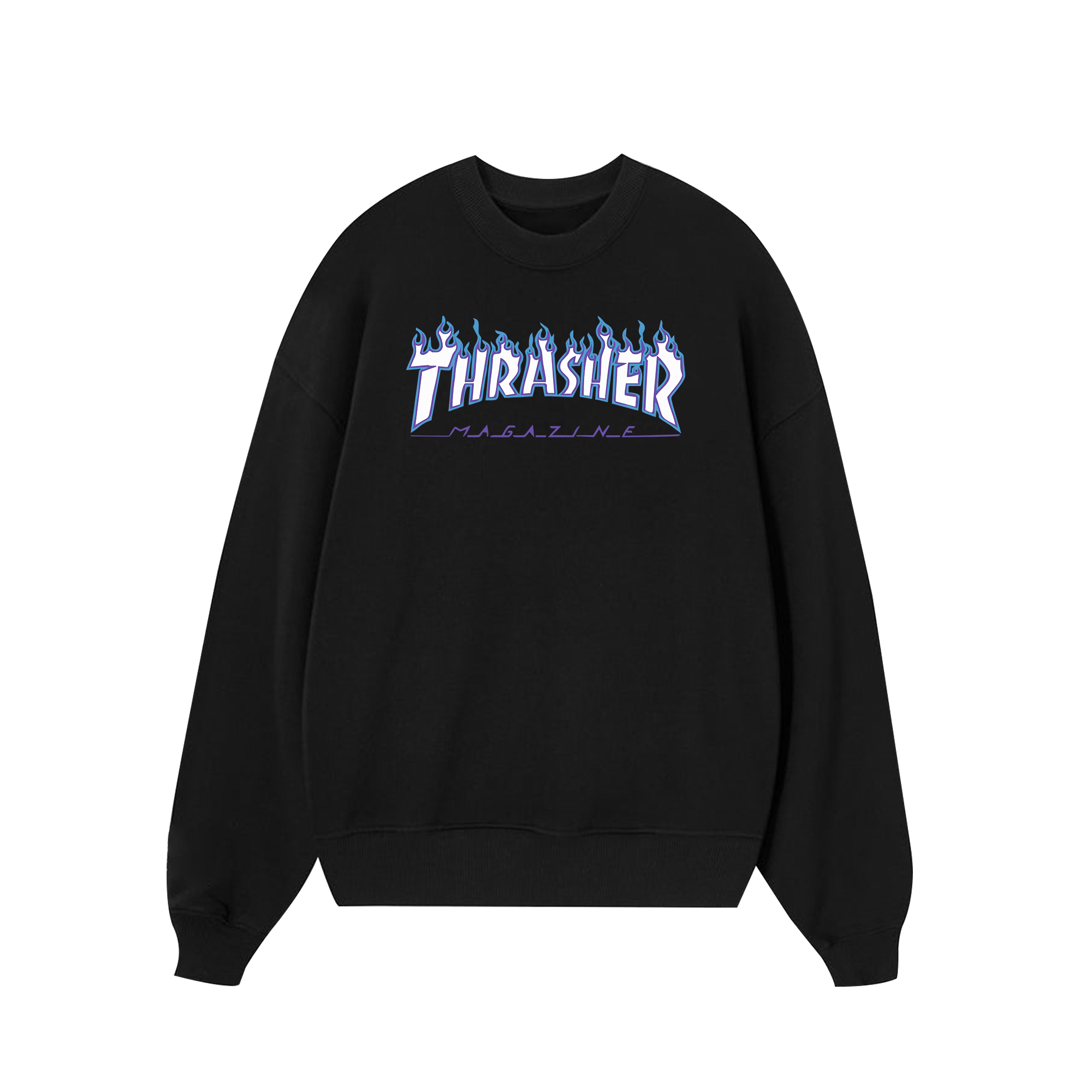 Thrasher Blue Inferno Sweater