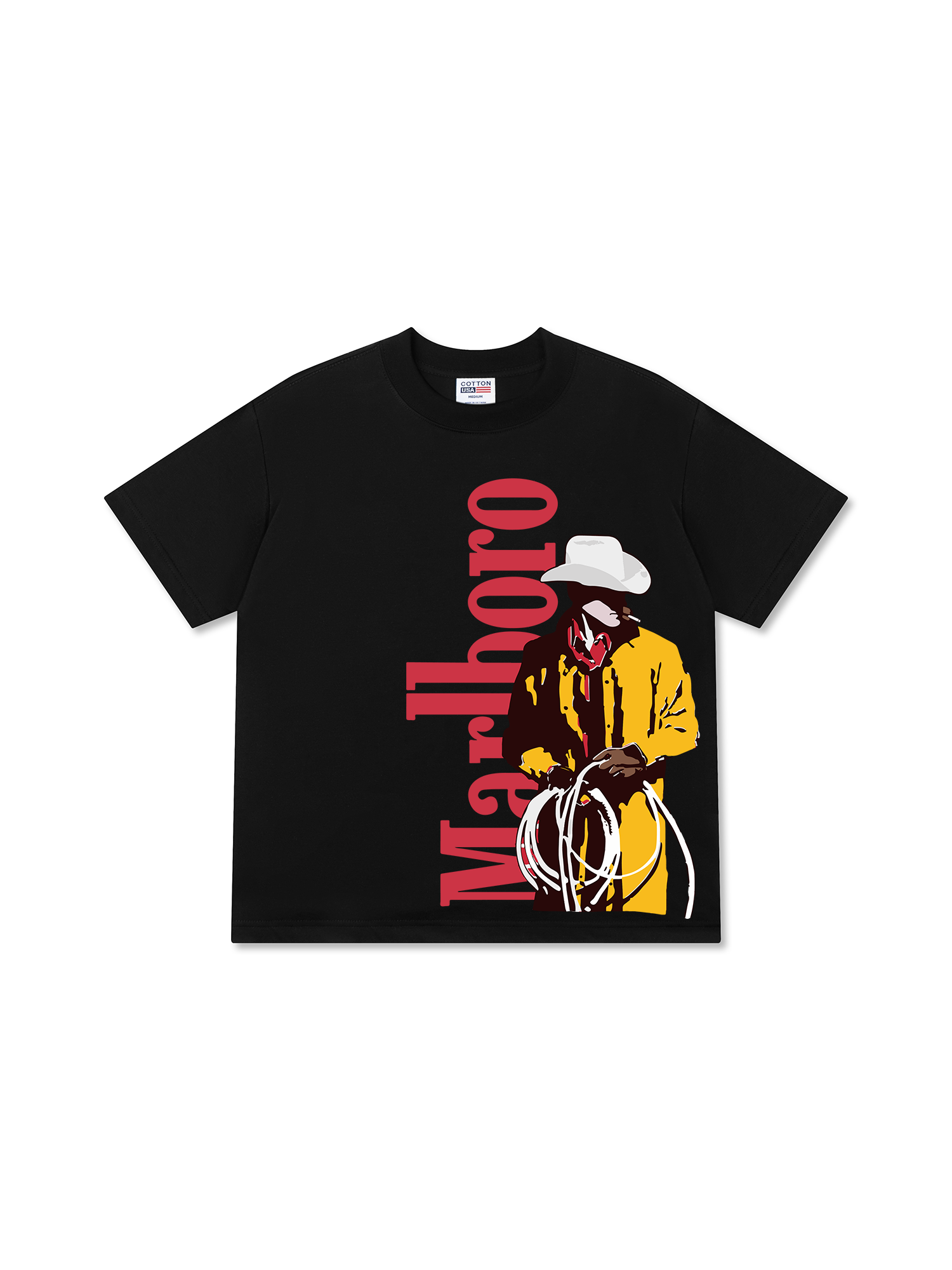 Áo Thun Relaxed Fit Marlboro Golden Cow Boy