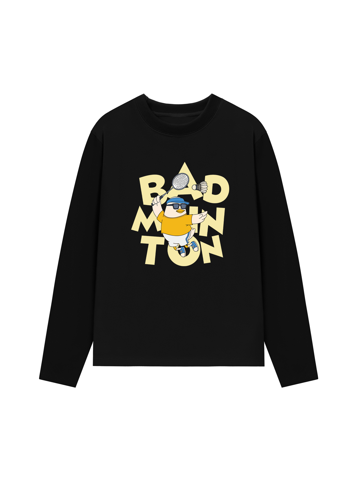 Áo Thun Dài Tay Badminton Duck