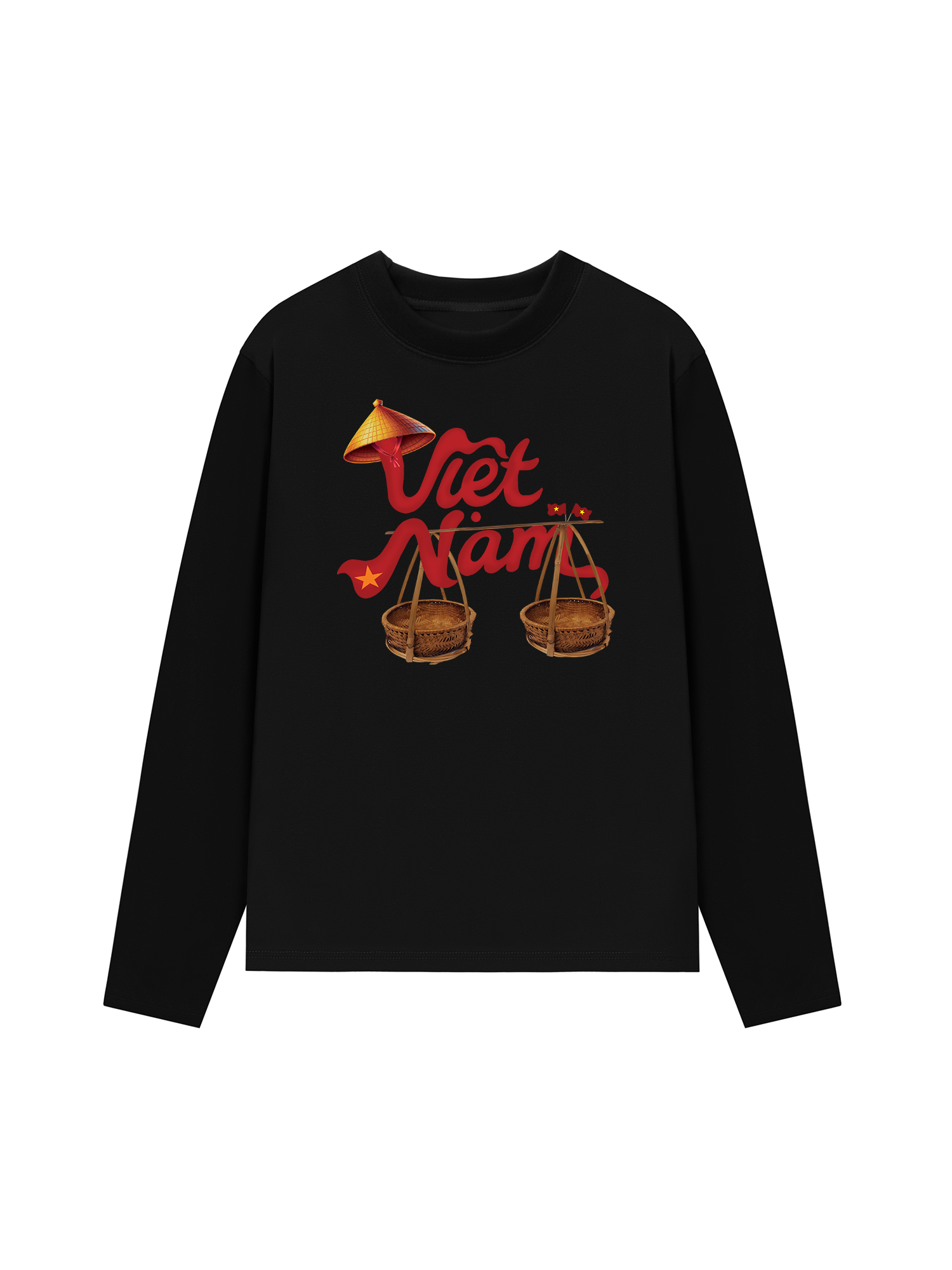 Áo Thun Dài Tay Việt Nam Xưa