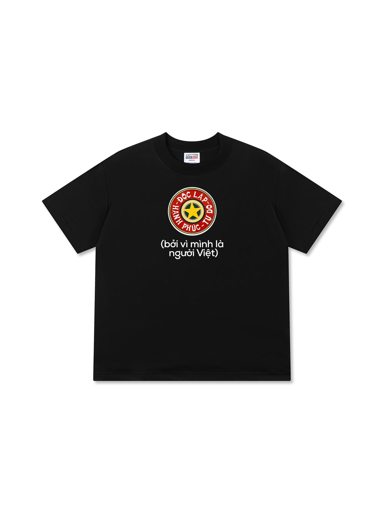 Áo Thun Relaxed Fit Cao Sao Đỏ