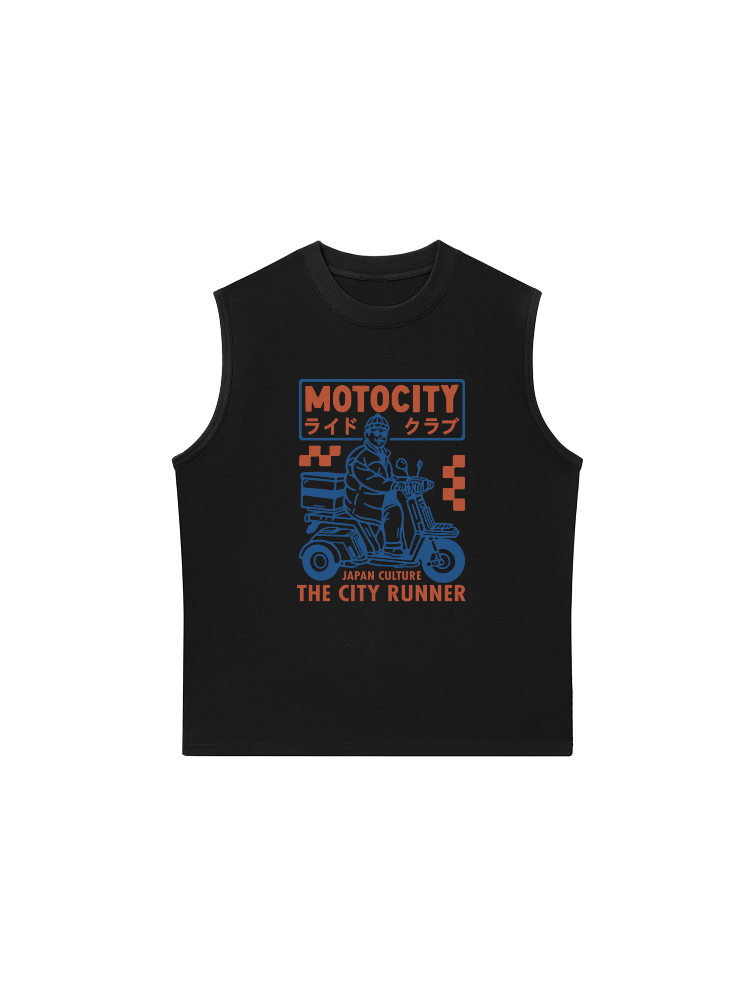 Áo Ba Lỗ Relaxed Fit MOTOCITY