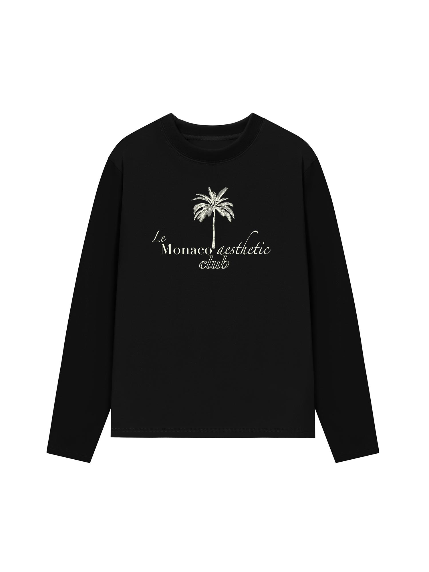 Áo Thun Dài Tay Le Monaco Aesthetic
