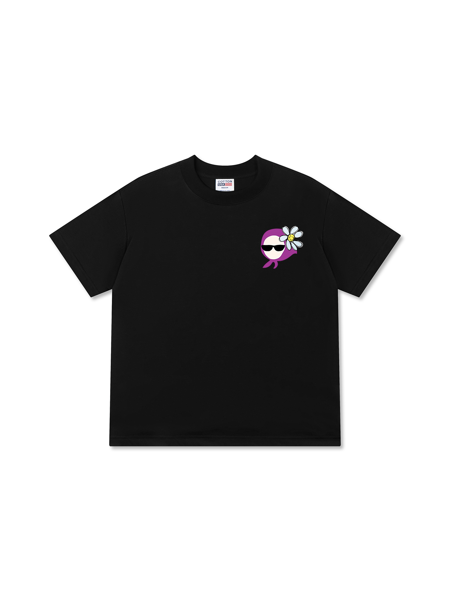 Áo Thun Relaxed Fit Idol G-Dragon Flower Peace Shirt