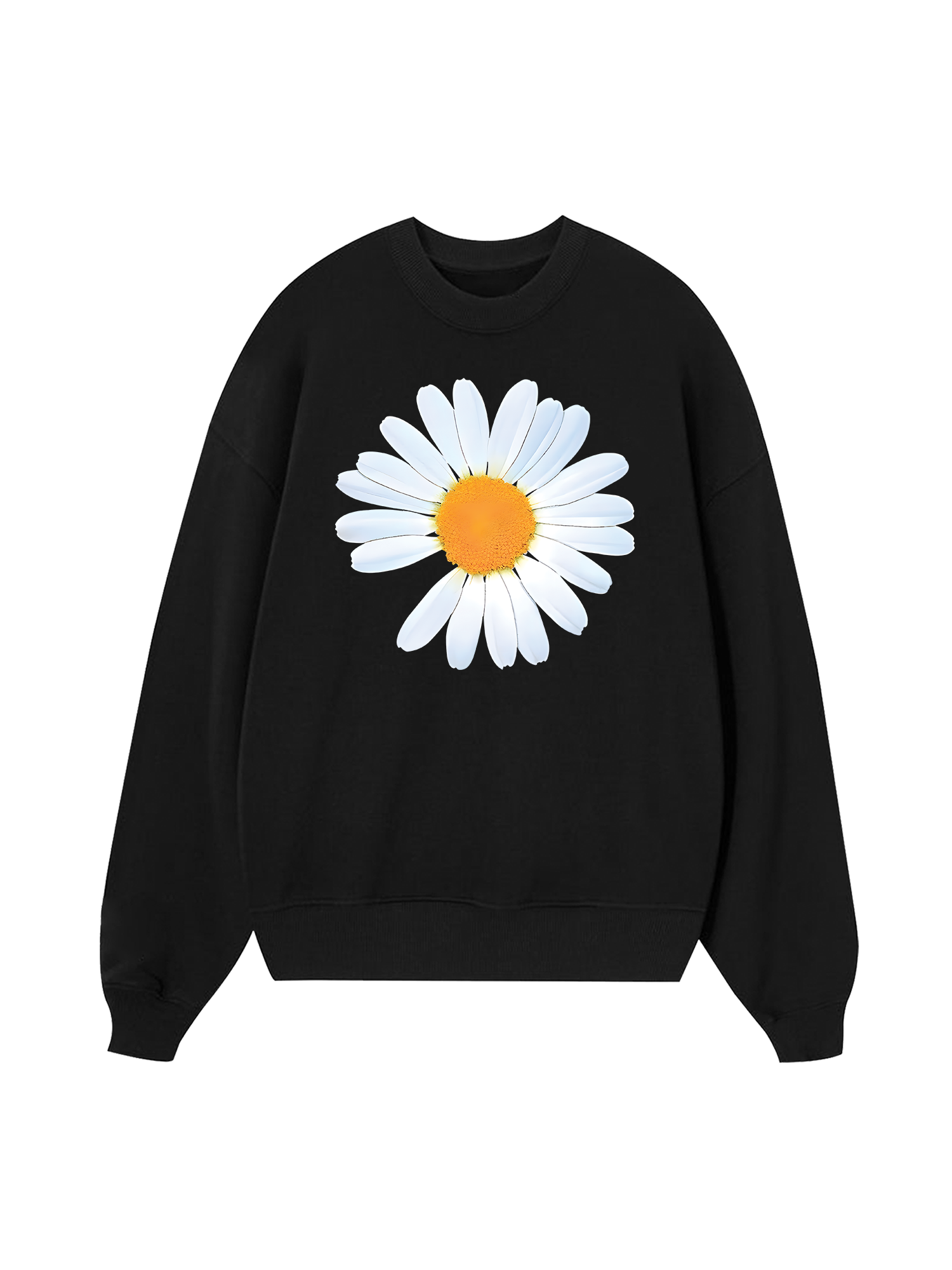 Floral Design For VIP Daisy Flower Sweater