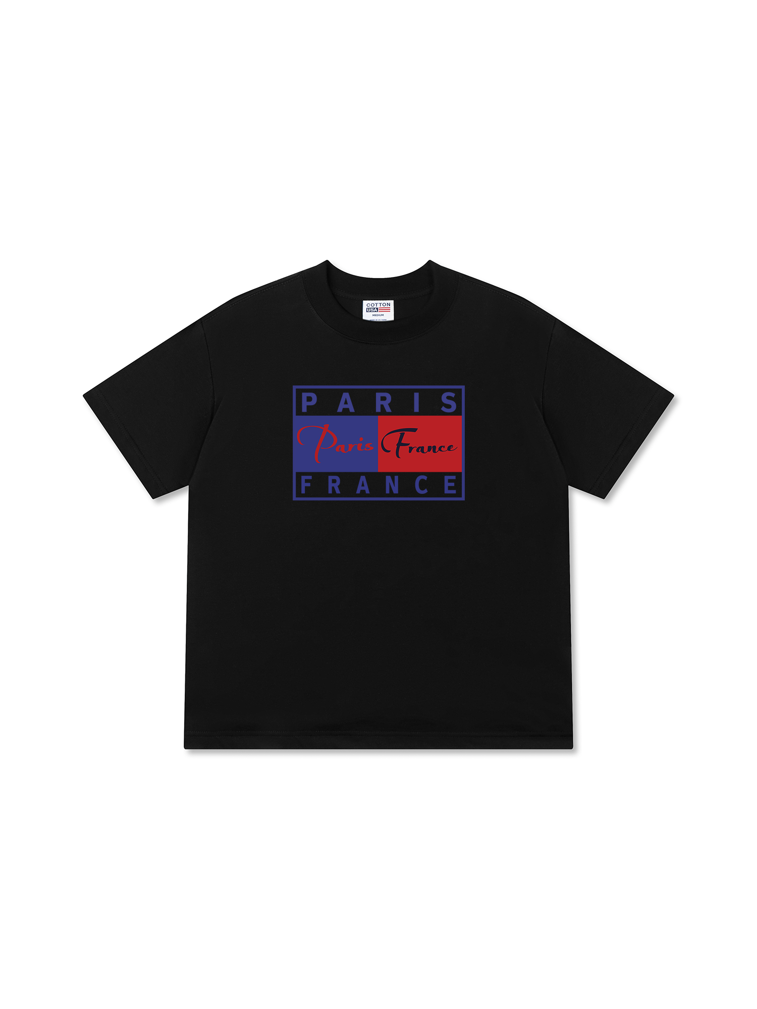 Áo Thun Relaxed Fit Basic Paris France