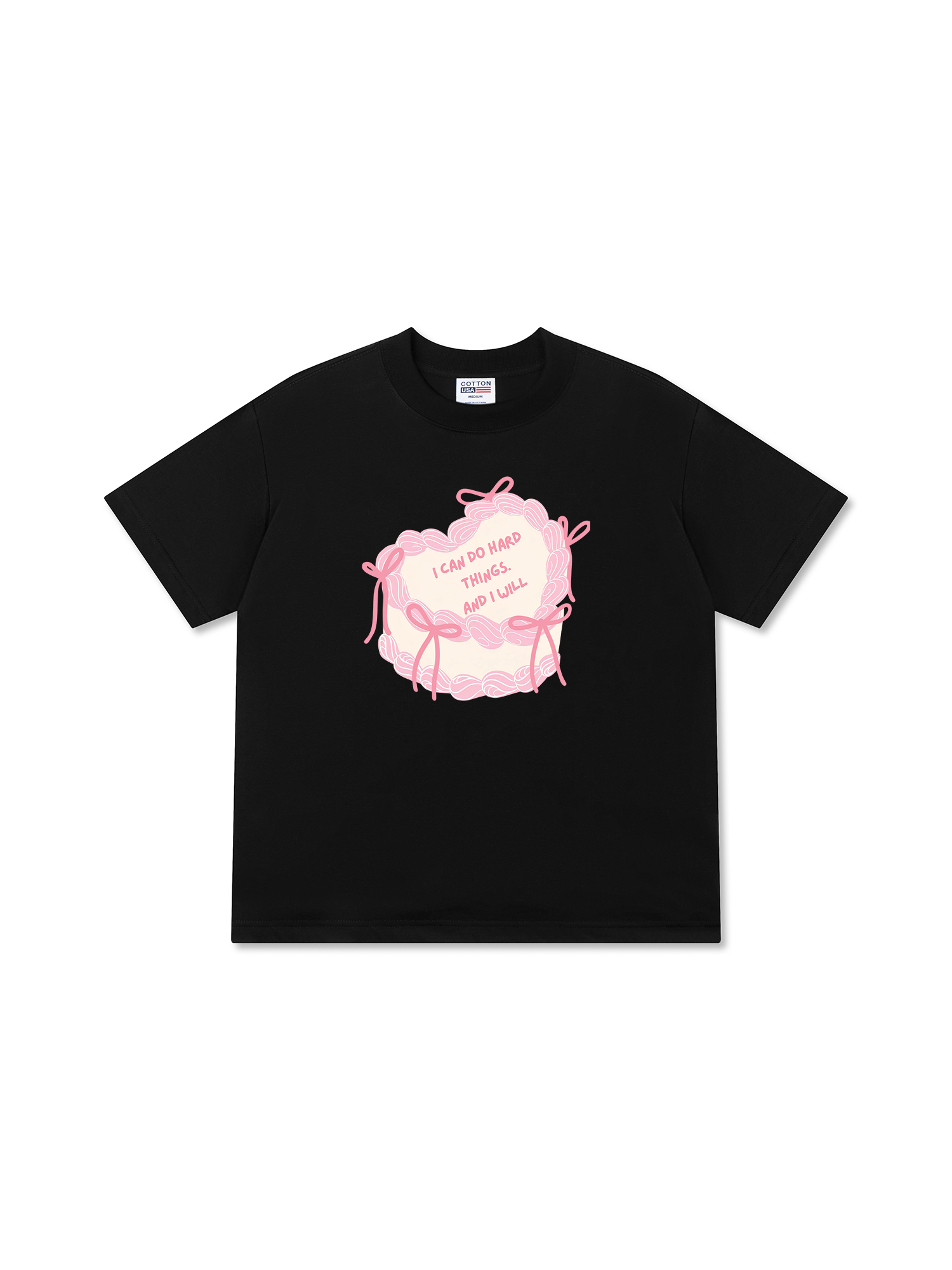 Áo Thun Relaxed Fit I Can Do Hard Thing