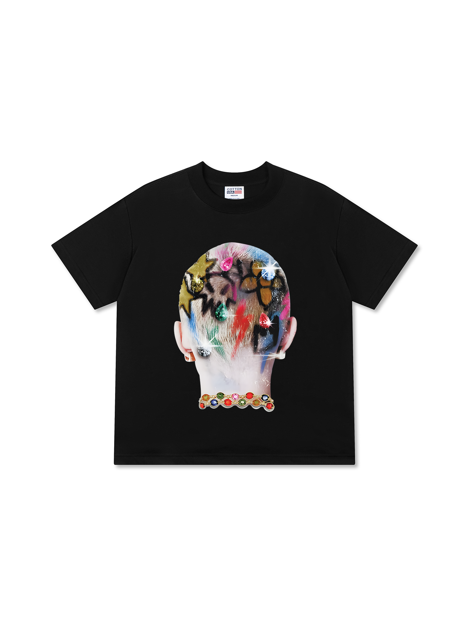 Áo Thun Relaxed Fit Rapper Hip Hop Style Racing Star