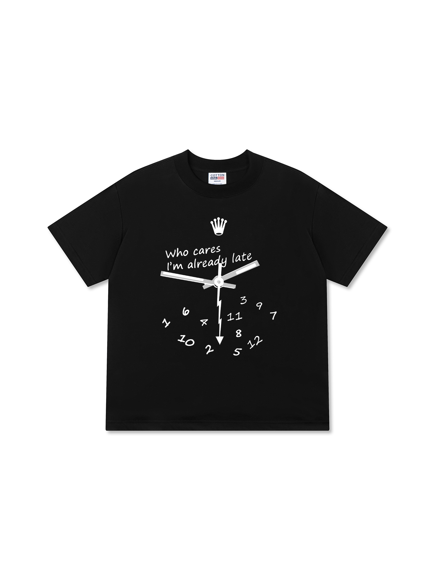 Áo Thun Relaxed Fit I'm Already Late