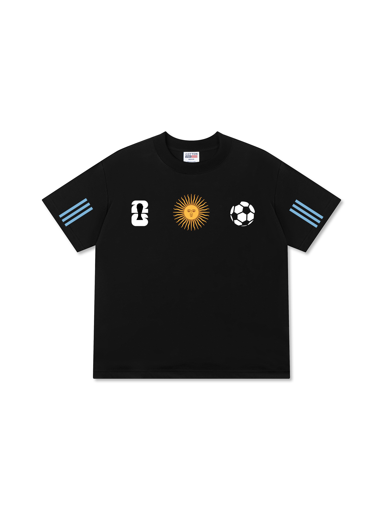 Áo Thun Relaxed Fit Soccer World Cup Argentina
