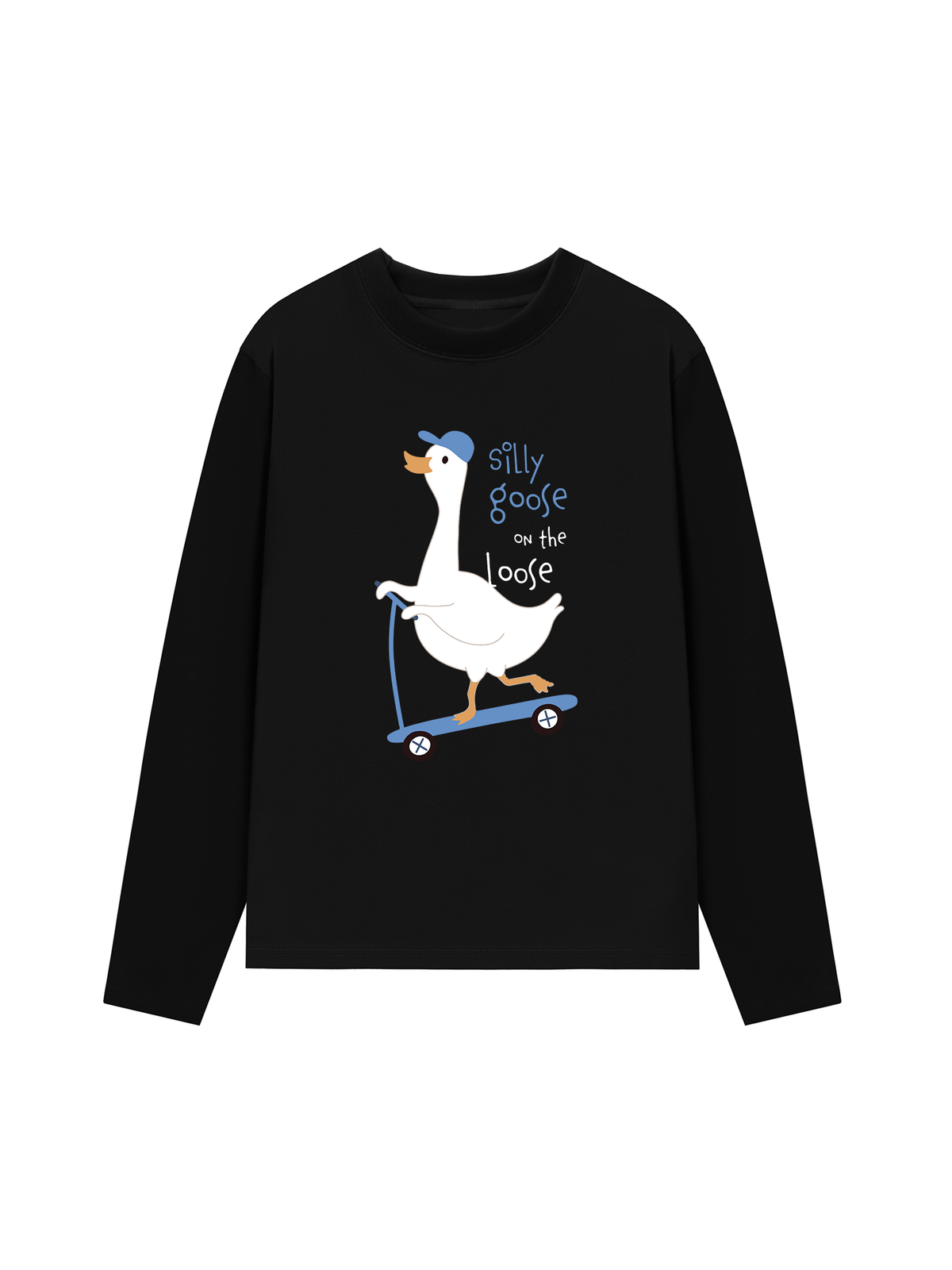 Áo Thun Dài Tay Farm Silly Goose On The Loose