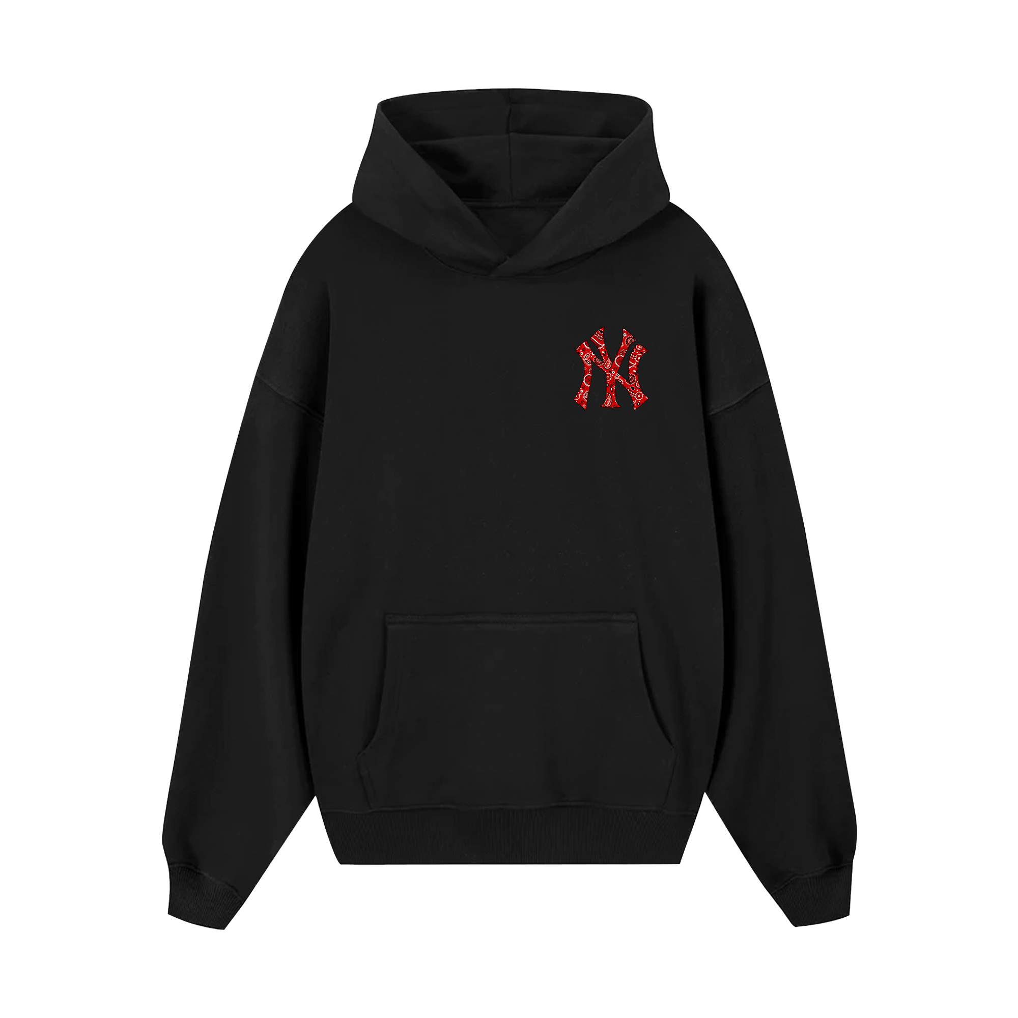 MLB Floral Red Logo Yeankees Hoodie