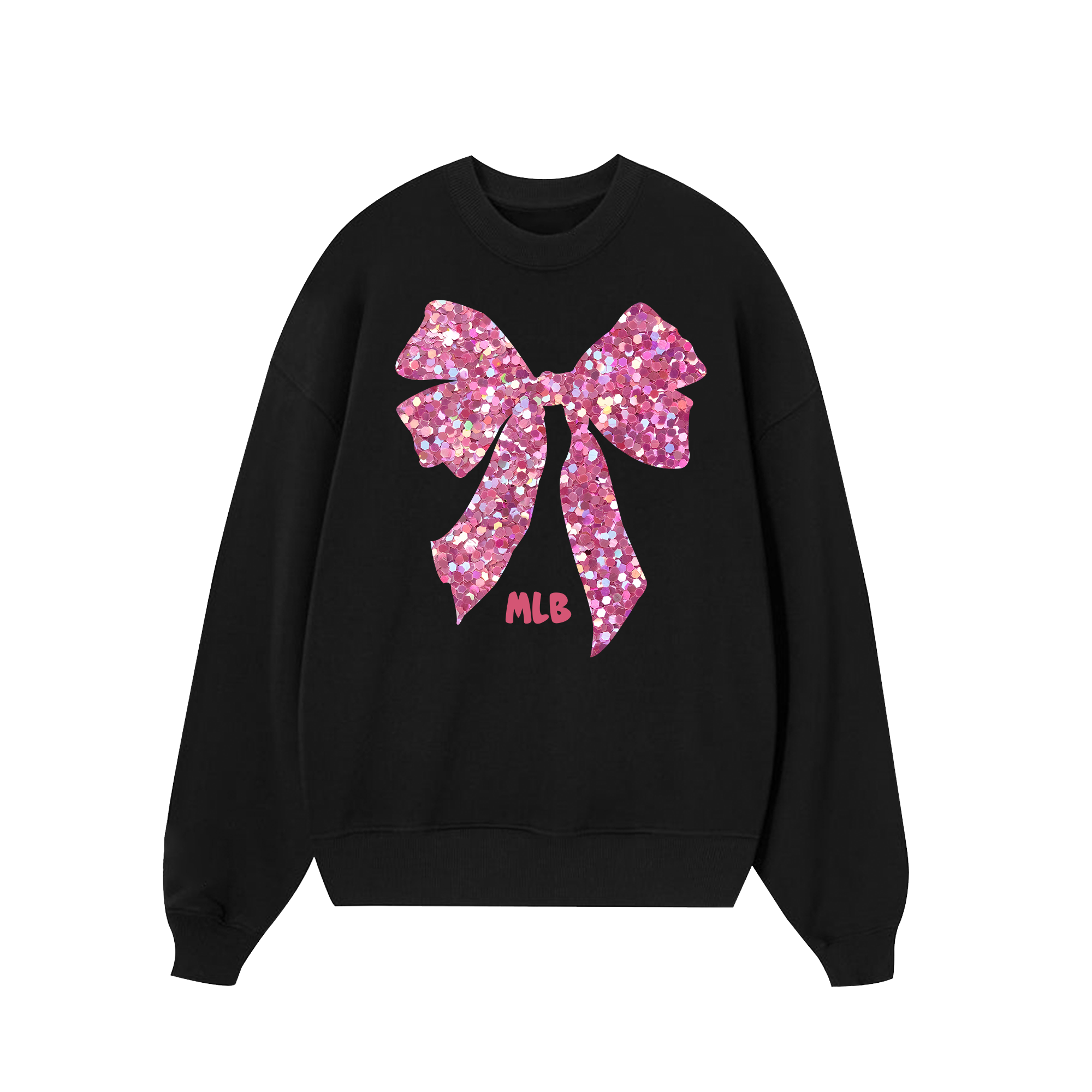 MLB Floral Gliiter Ribbon Sweater