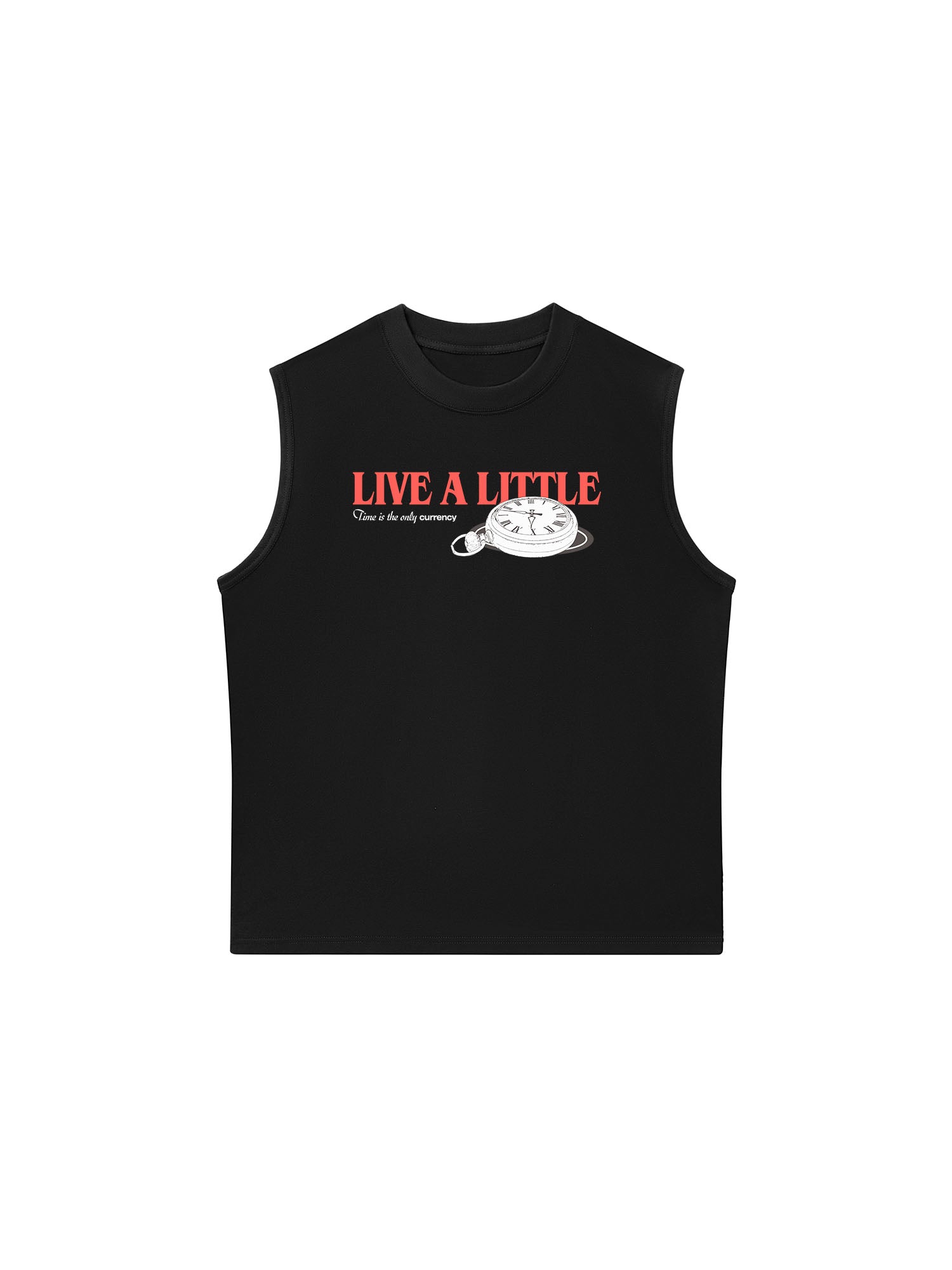 Áo Ba Lỗ Relaxed Fit Live A Little