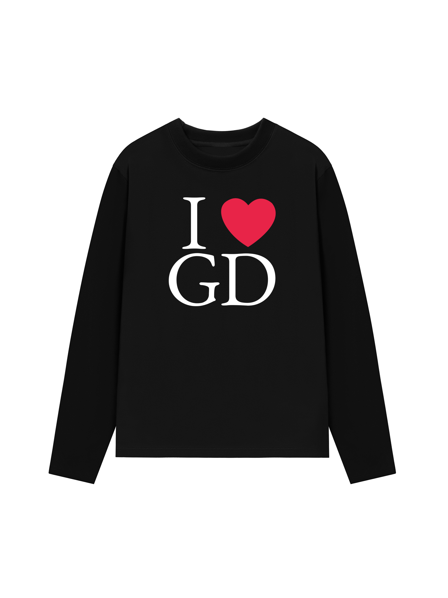 Áo Thun Dài Tay I Love GD