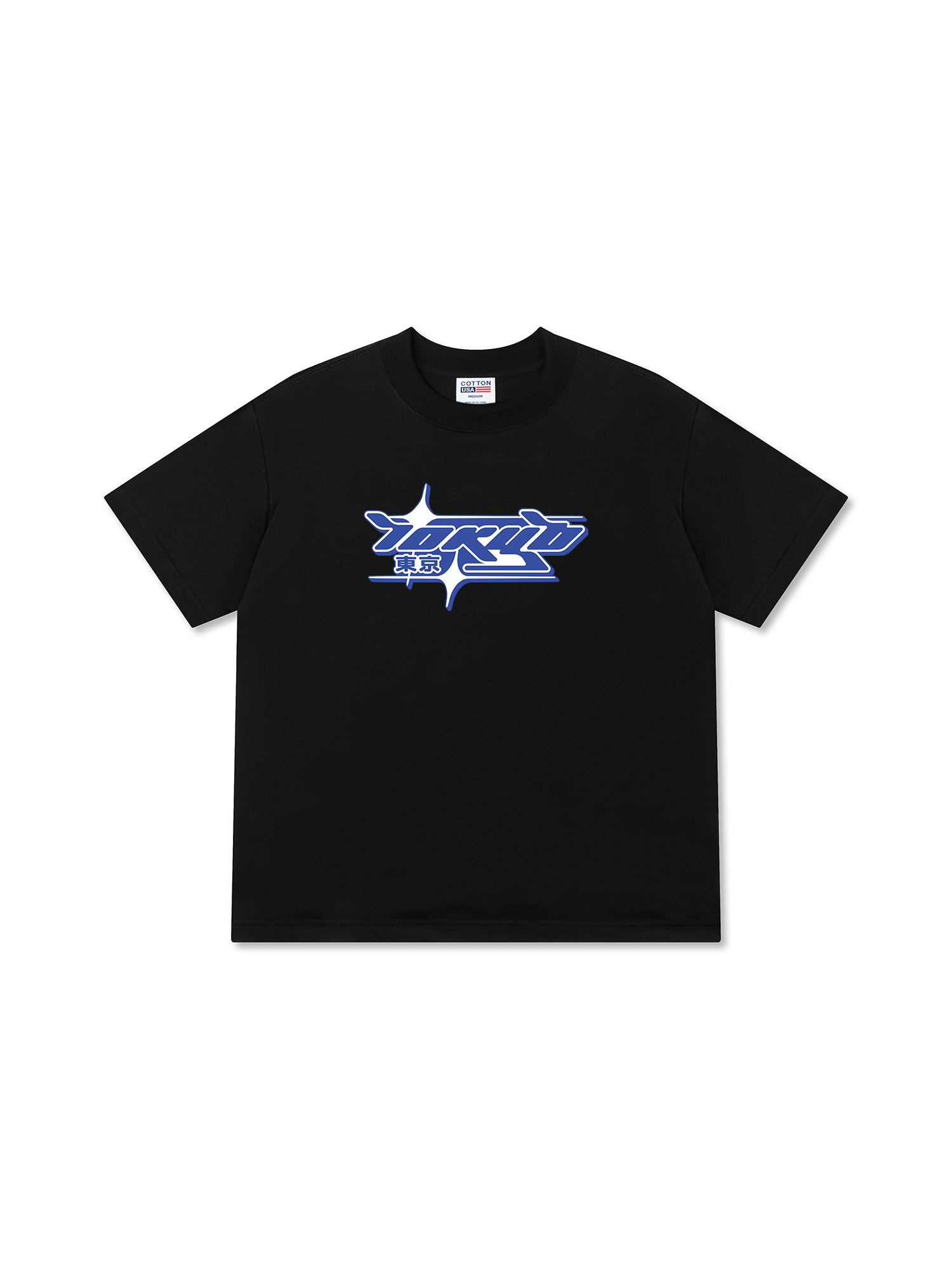 Áo Thun Relaxed Fit City Tokyo Blue