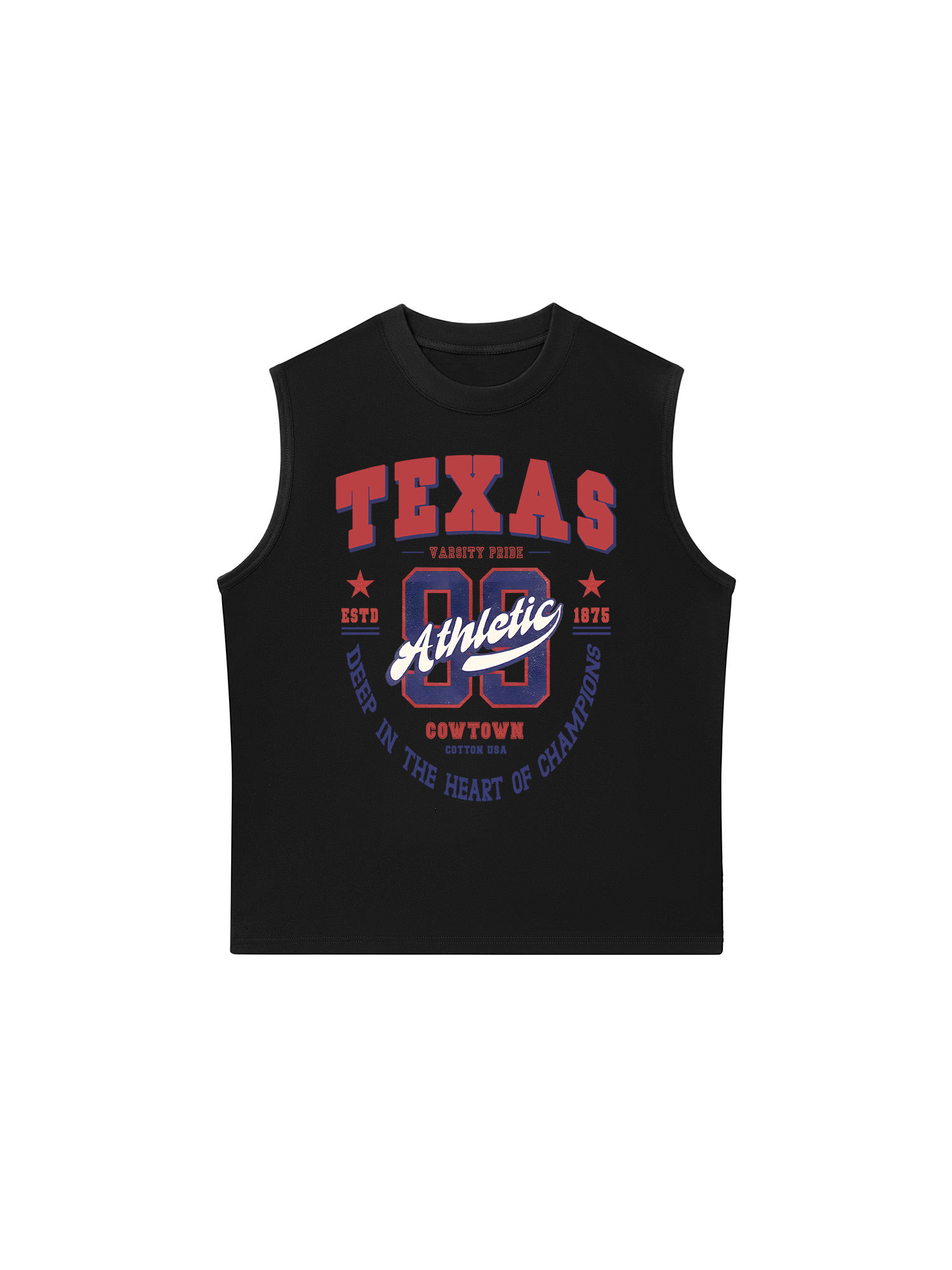 Áo Ba Lỗ Relaxed Fit City Texas