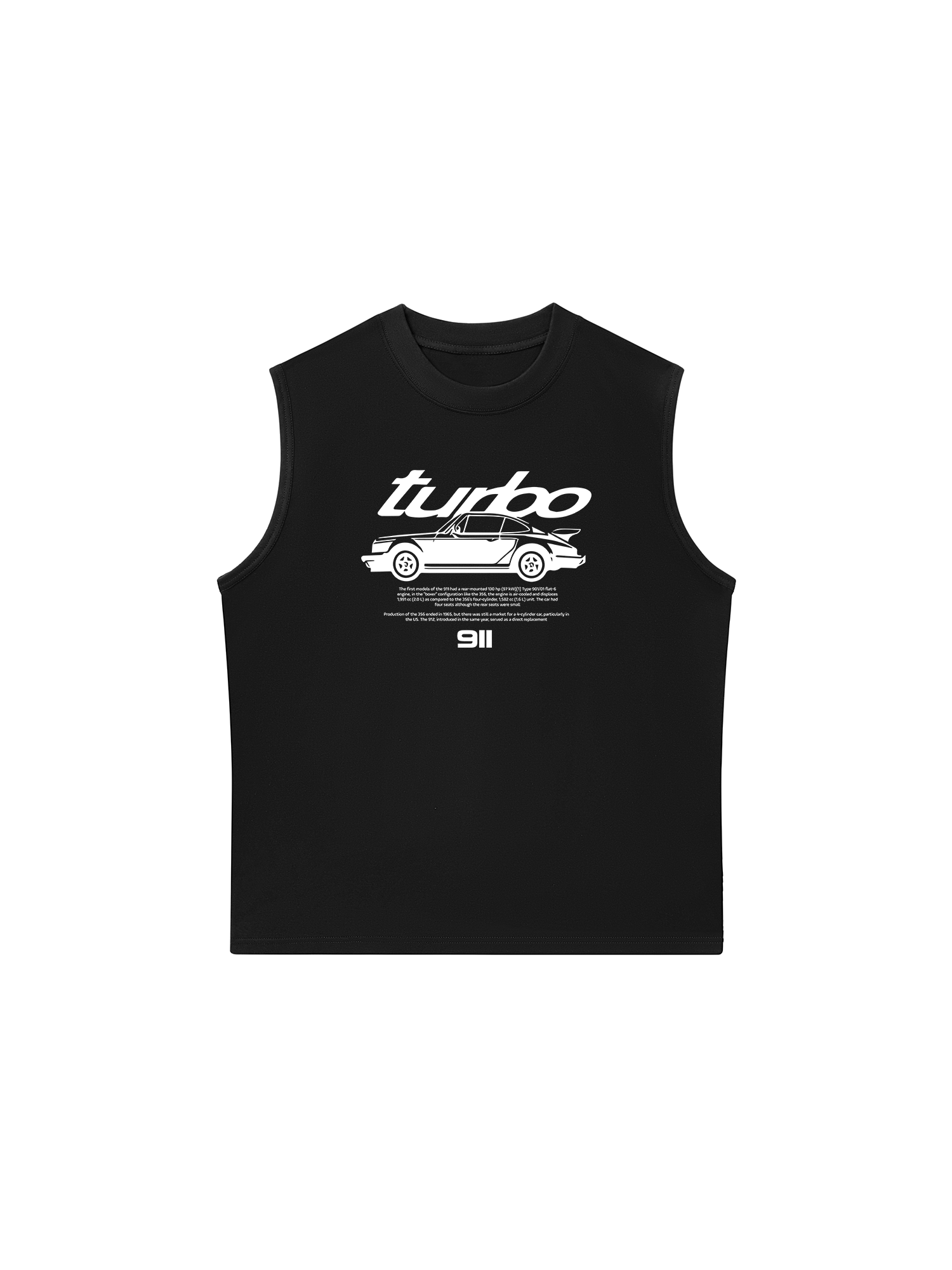 Áo Ba Lỗ Relaxed Fit Porsche Classic 911 Turbo