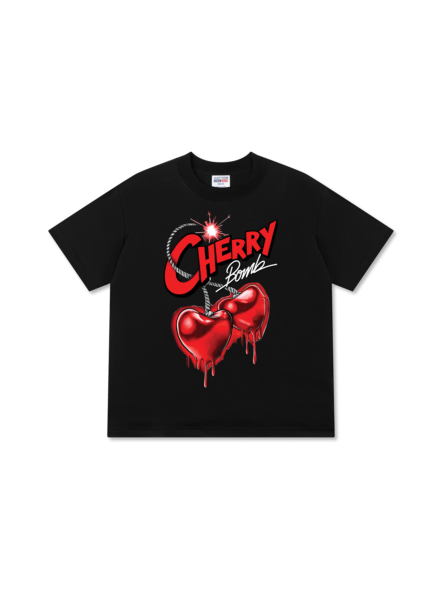 Áo Thun Relaxed Fit Cherry Bombb