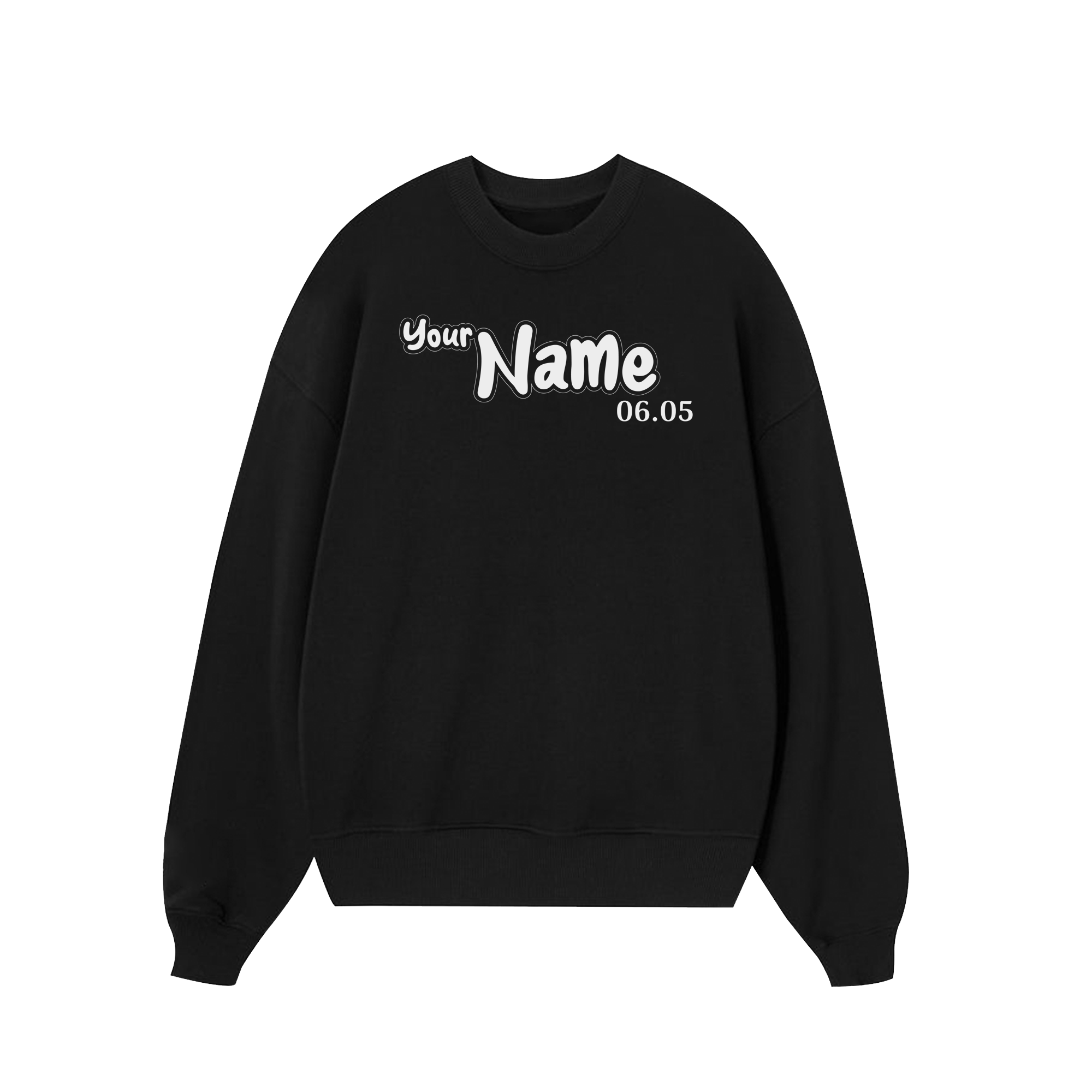 Custom Couple Name x Number Sweater