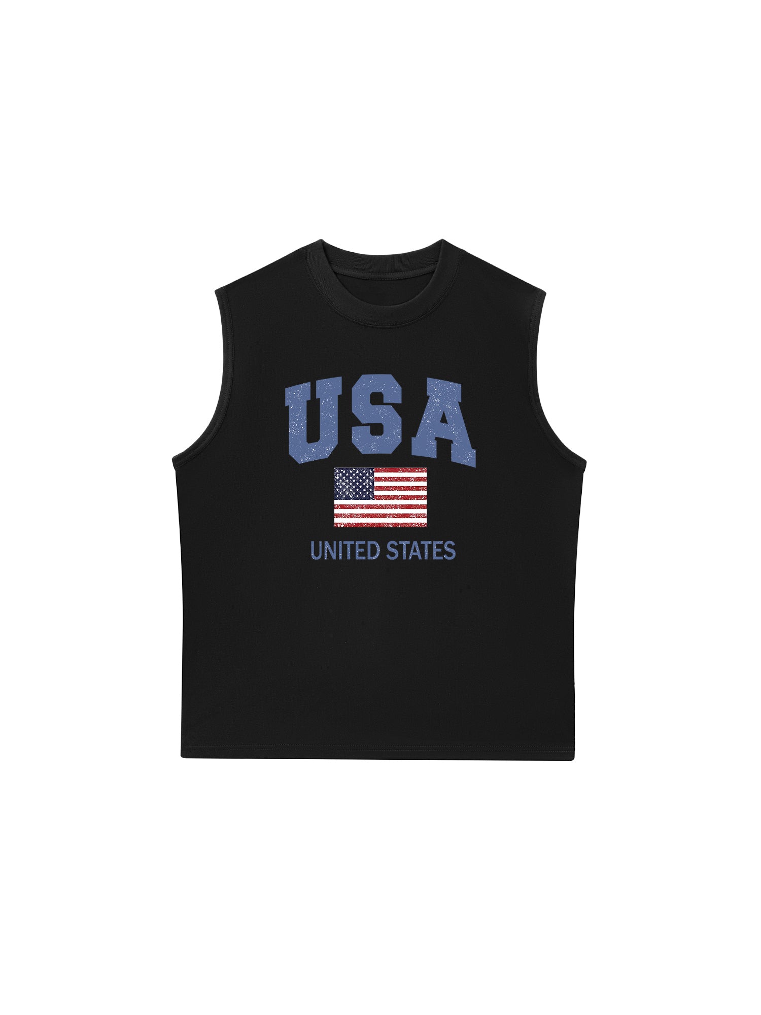Áo Ba Lỗ Relaxed Fit USA Vintage United State