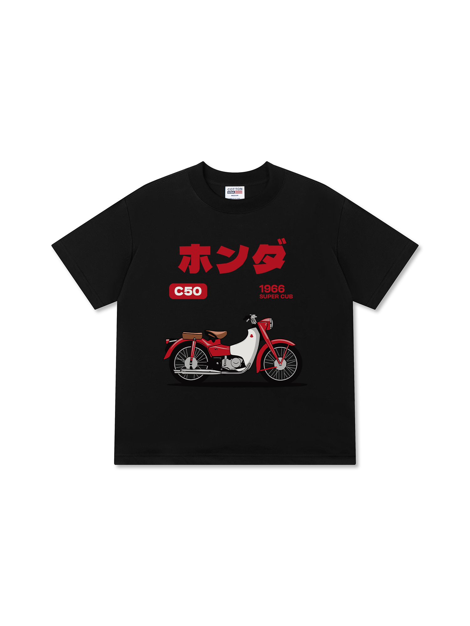 Áo Thun Relaxed Fit Super Cub Vintage 1966