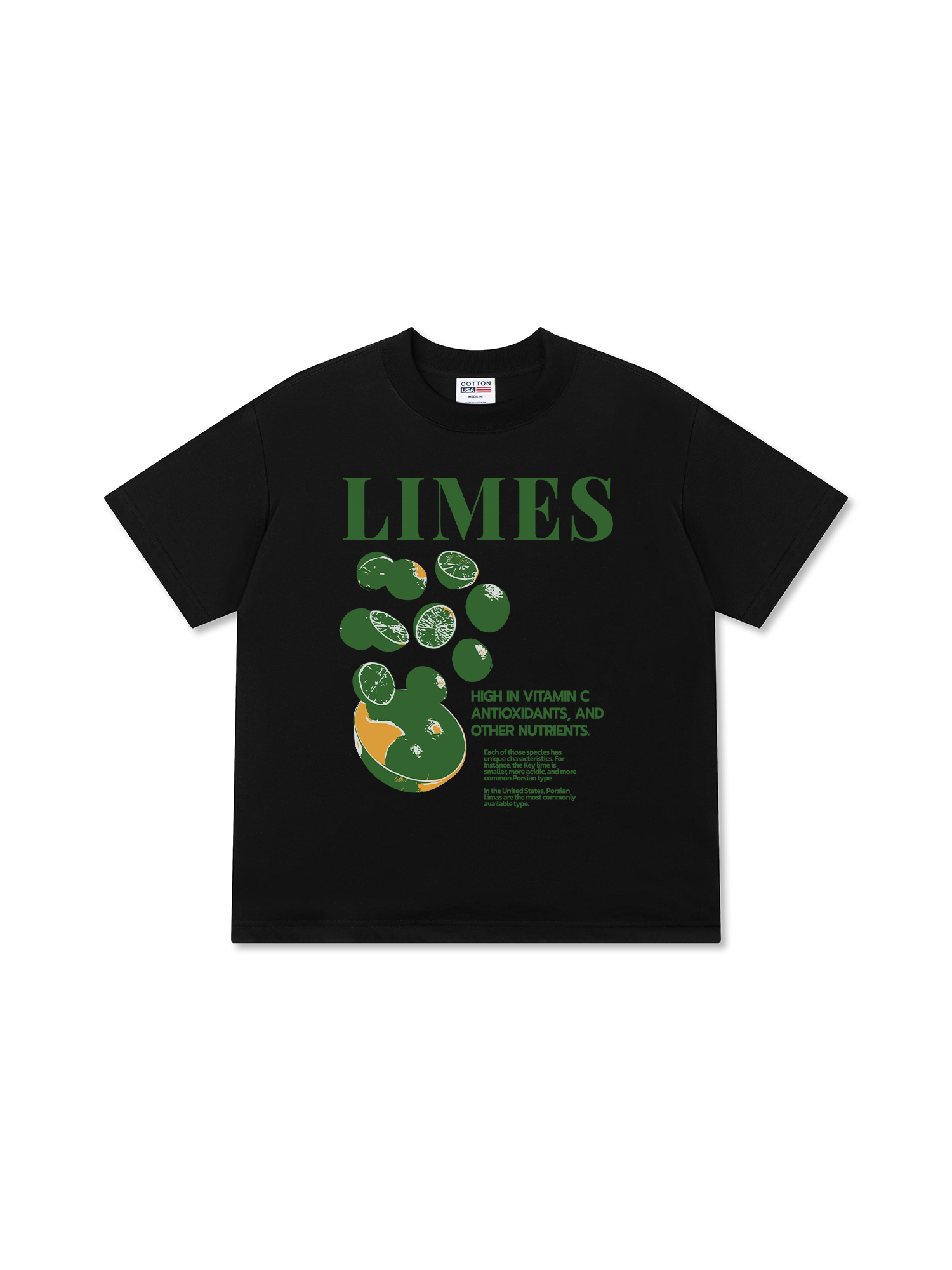 Áo Thun Relaxed Fit Tropical Bowl Of Limes