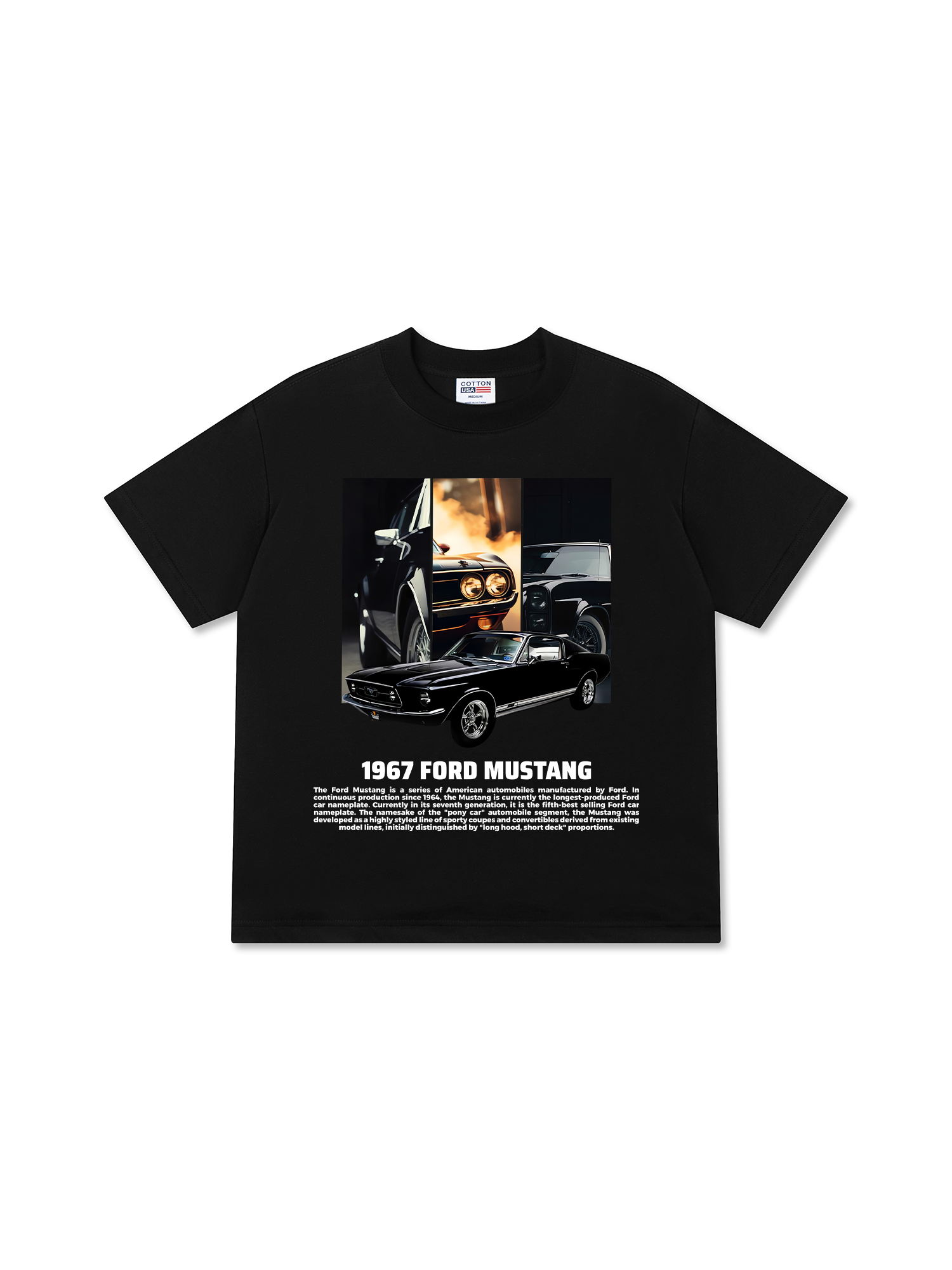 Áo Thun Relaxed Fit Ford Mustang 1967