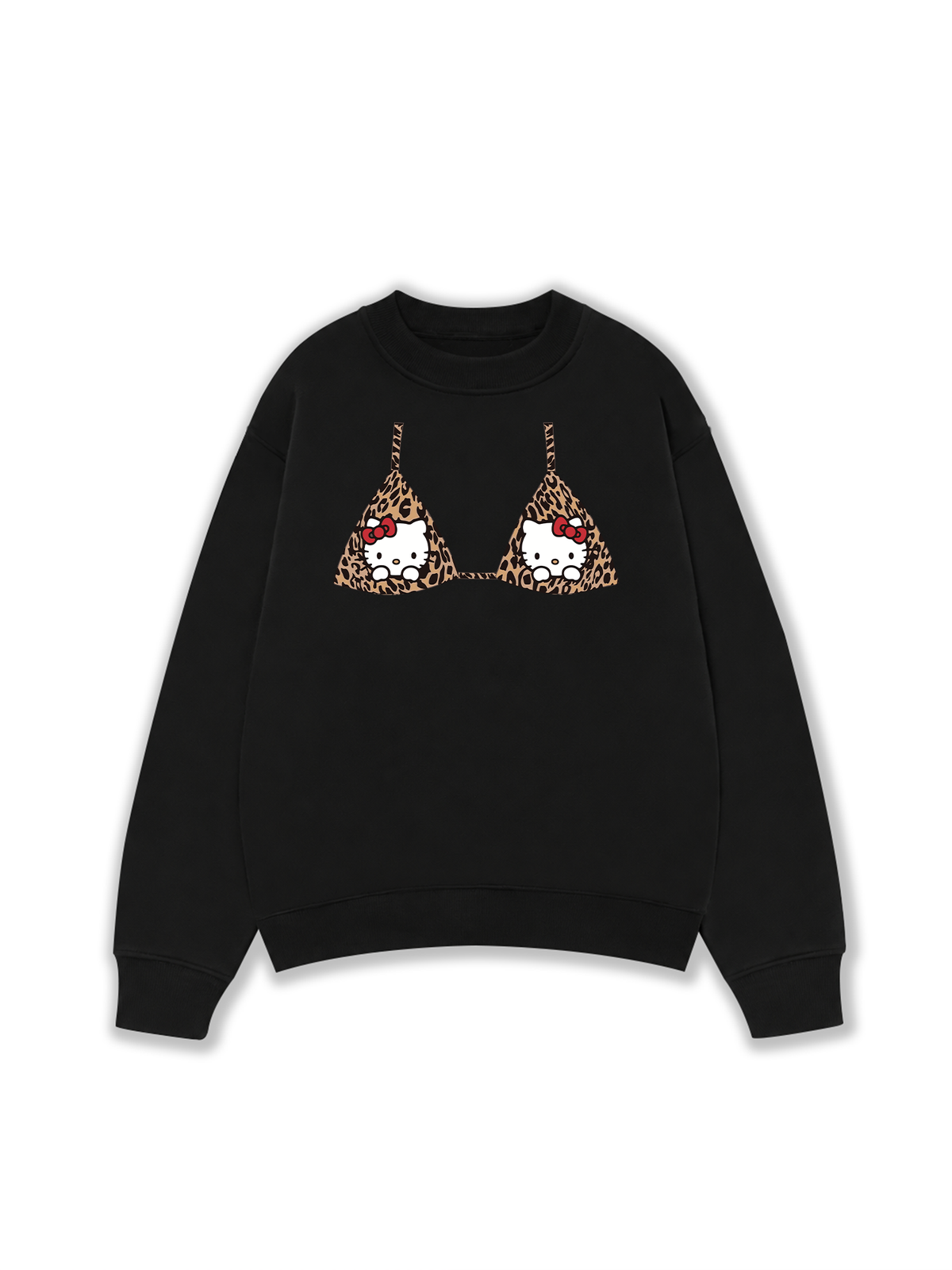 Áo Sweater Nỉ Hai Da Urban Leopard Bikini