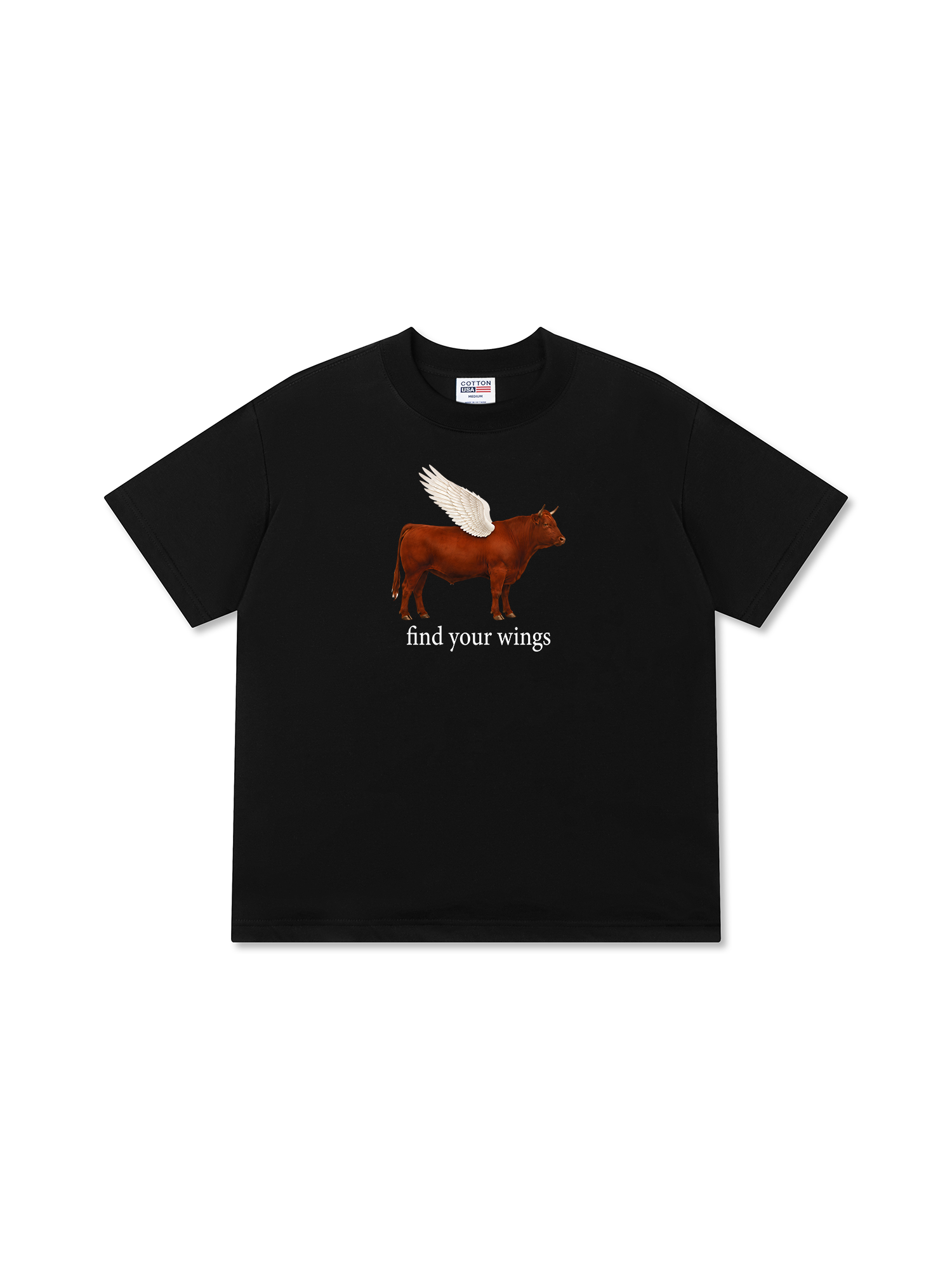 Áo Thun Relaxed Fit Find Your Wings
