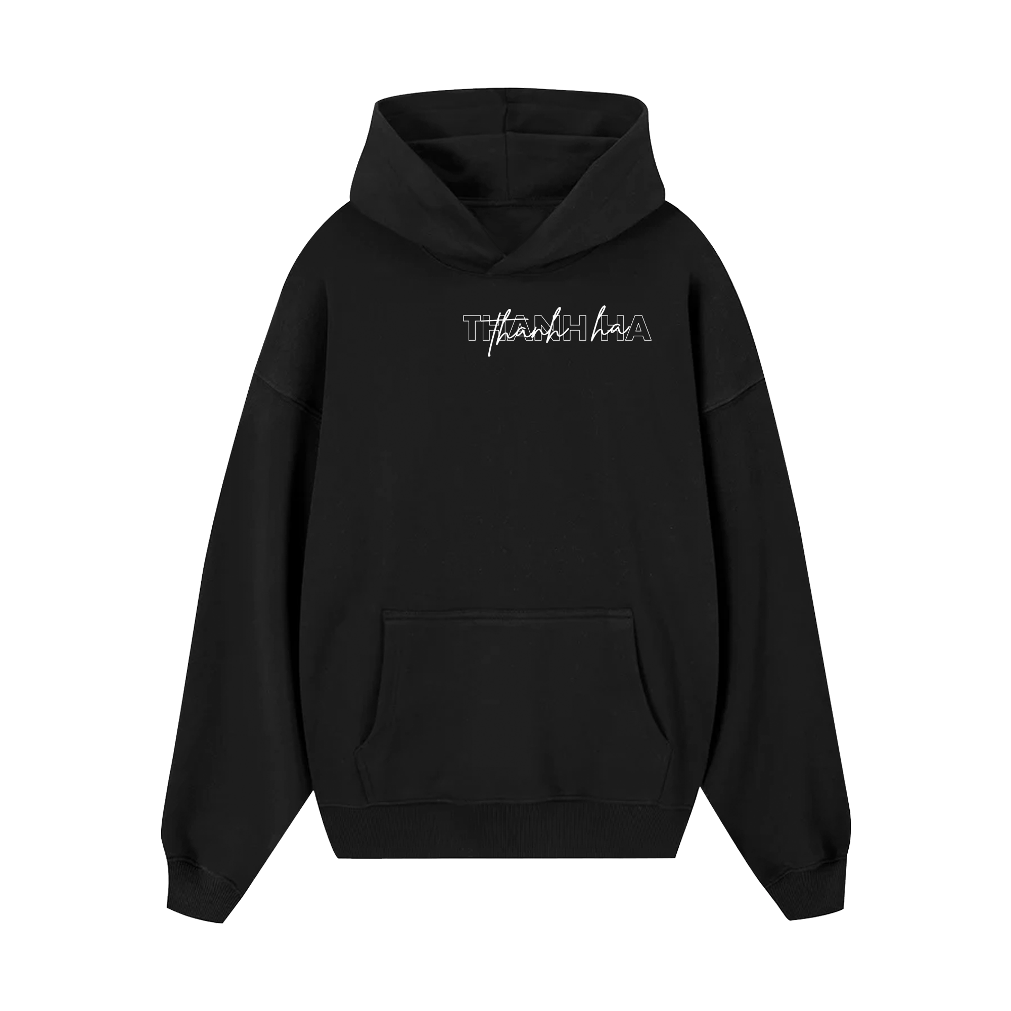 Custom Couple Heart Number Hoodie