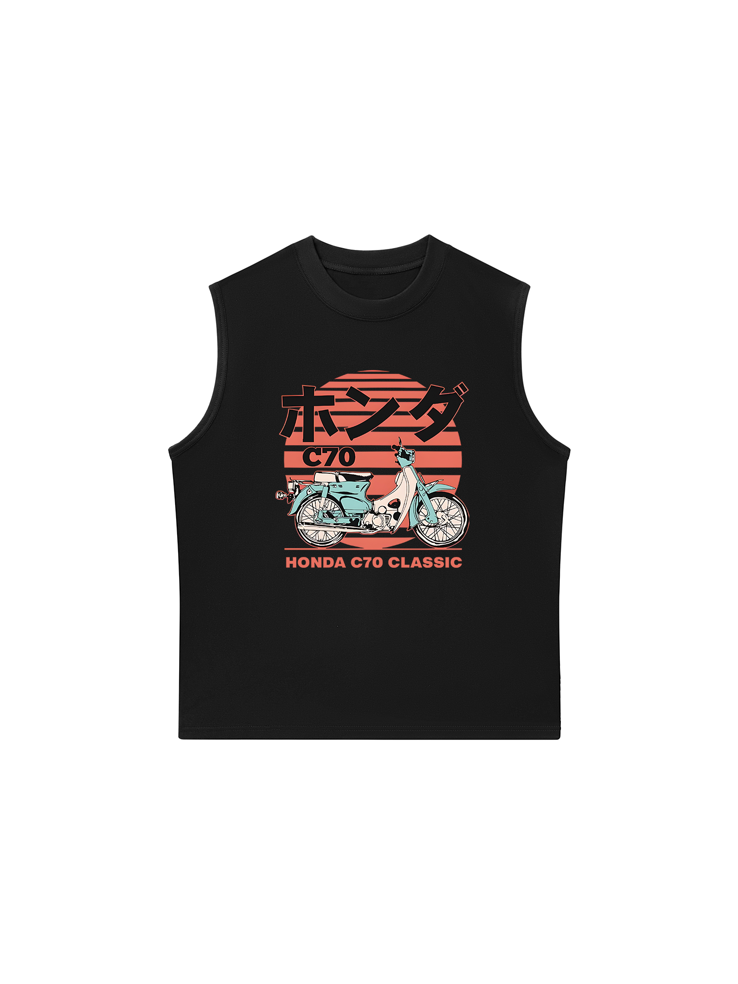Áo Ba Lỗ Relaxed Fit Honda C70 CLASSIC