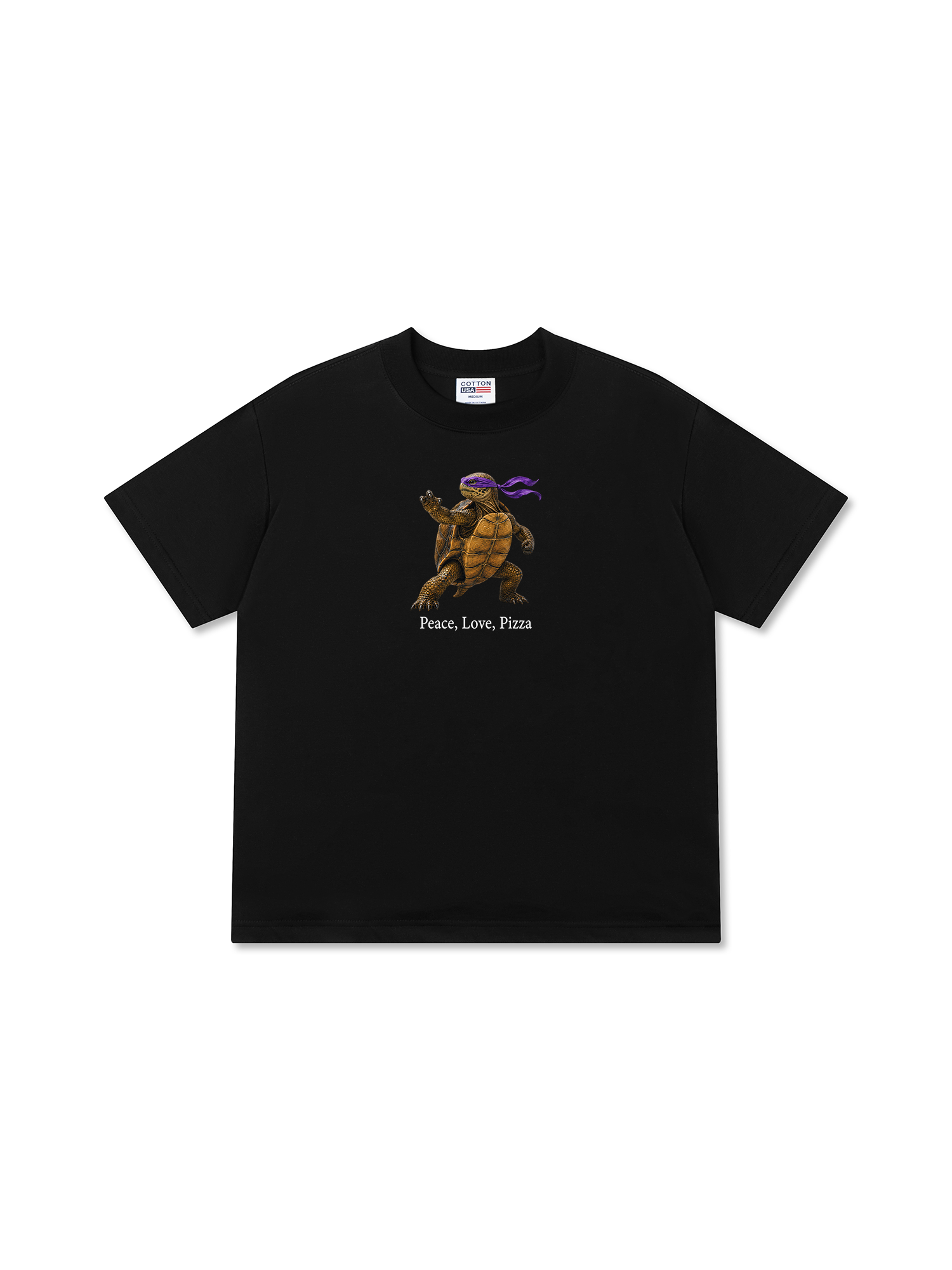 Áo Thun Relaxed Fit Purple Turtle