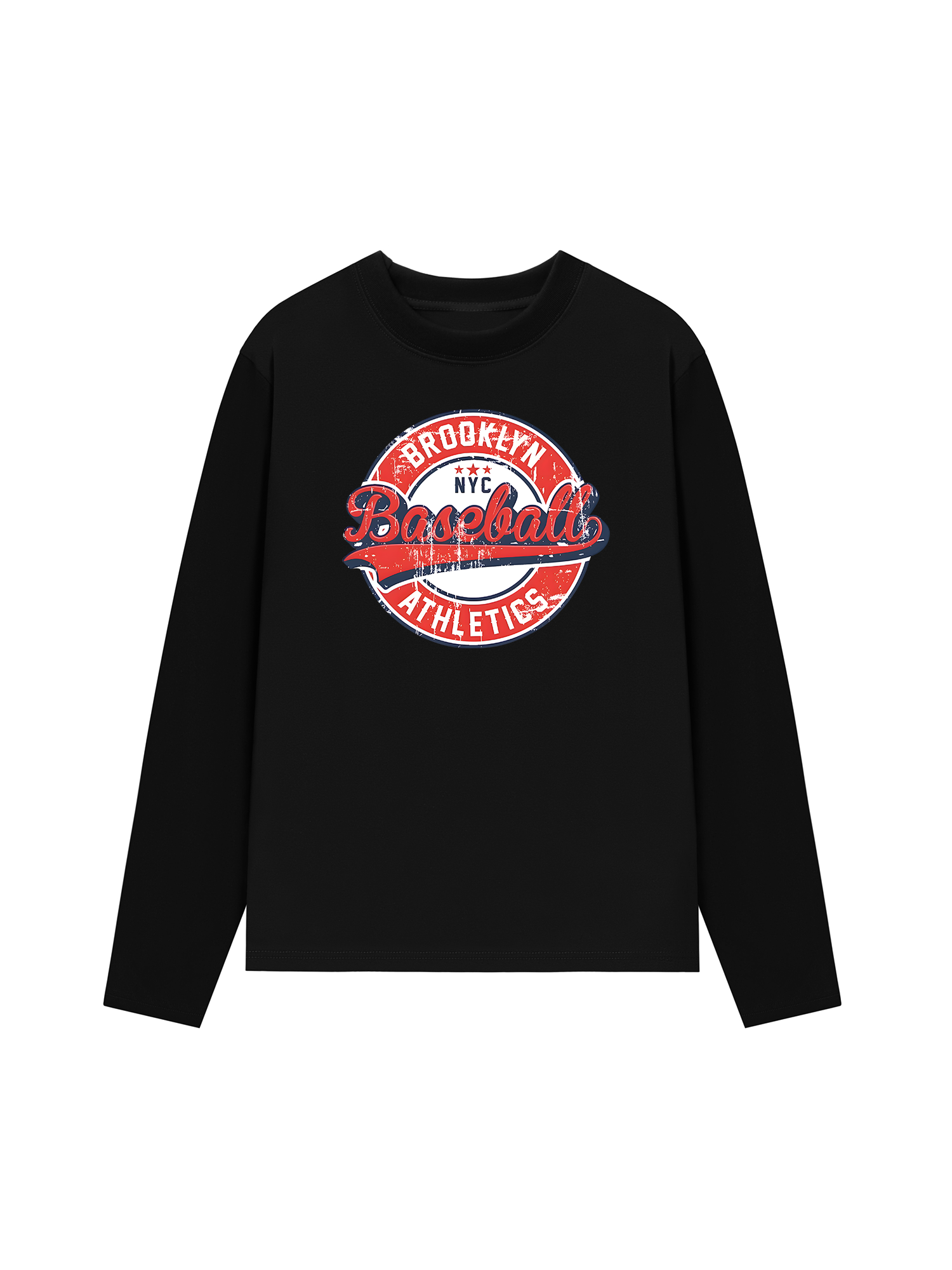 Áo Thun Dài Tay Baseball Brooklyn